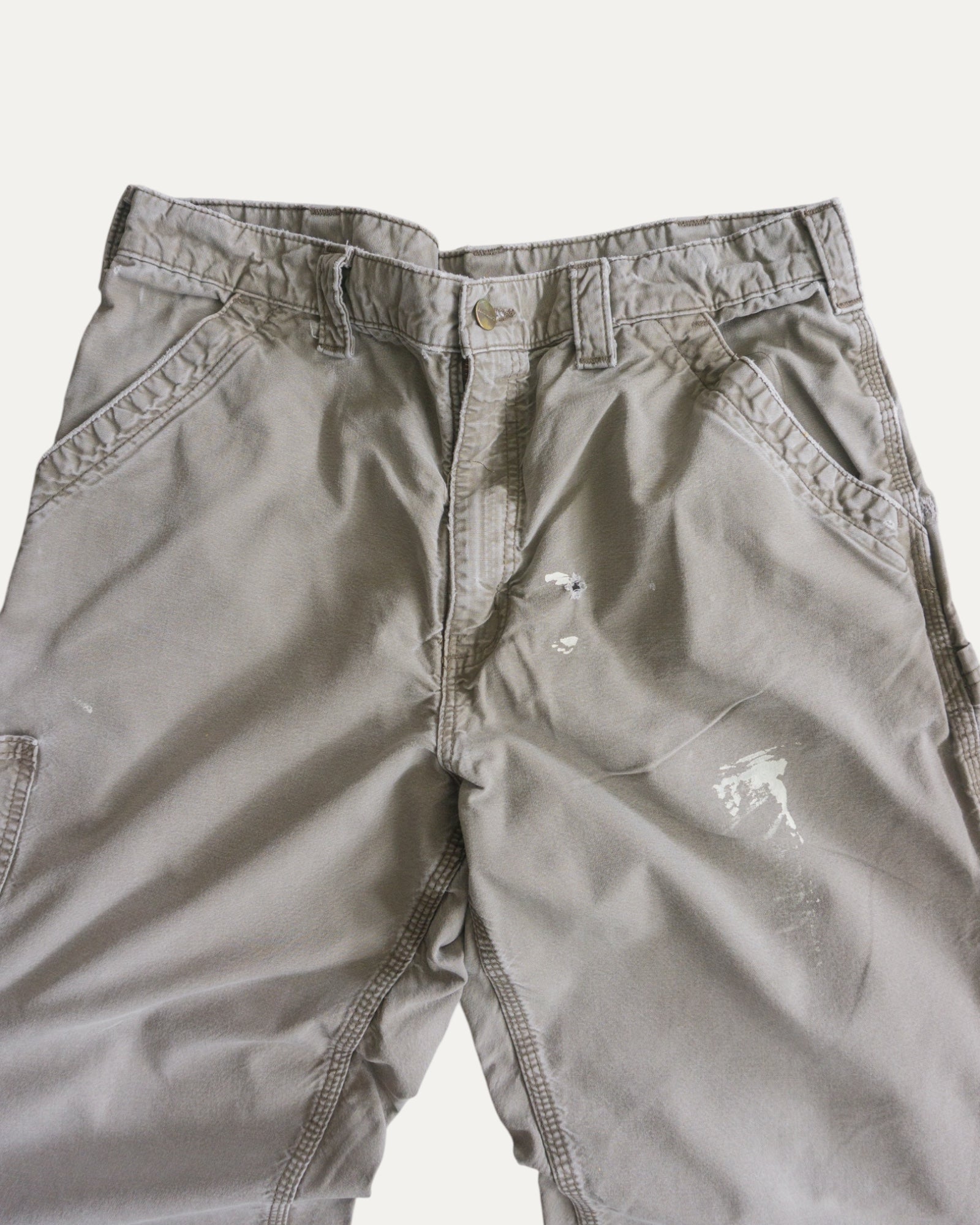 VINTAGE CARHARTT FADED WORKWEAR PANTS - 36x34