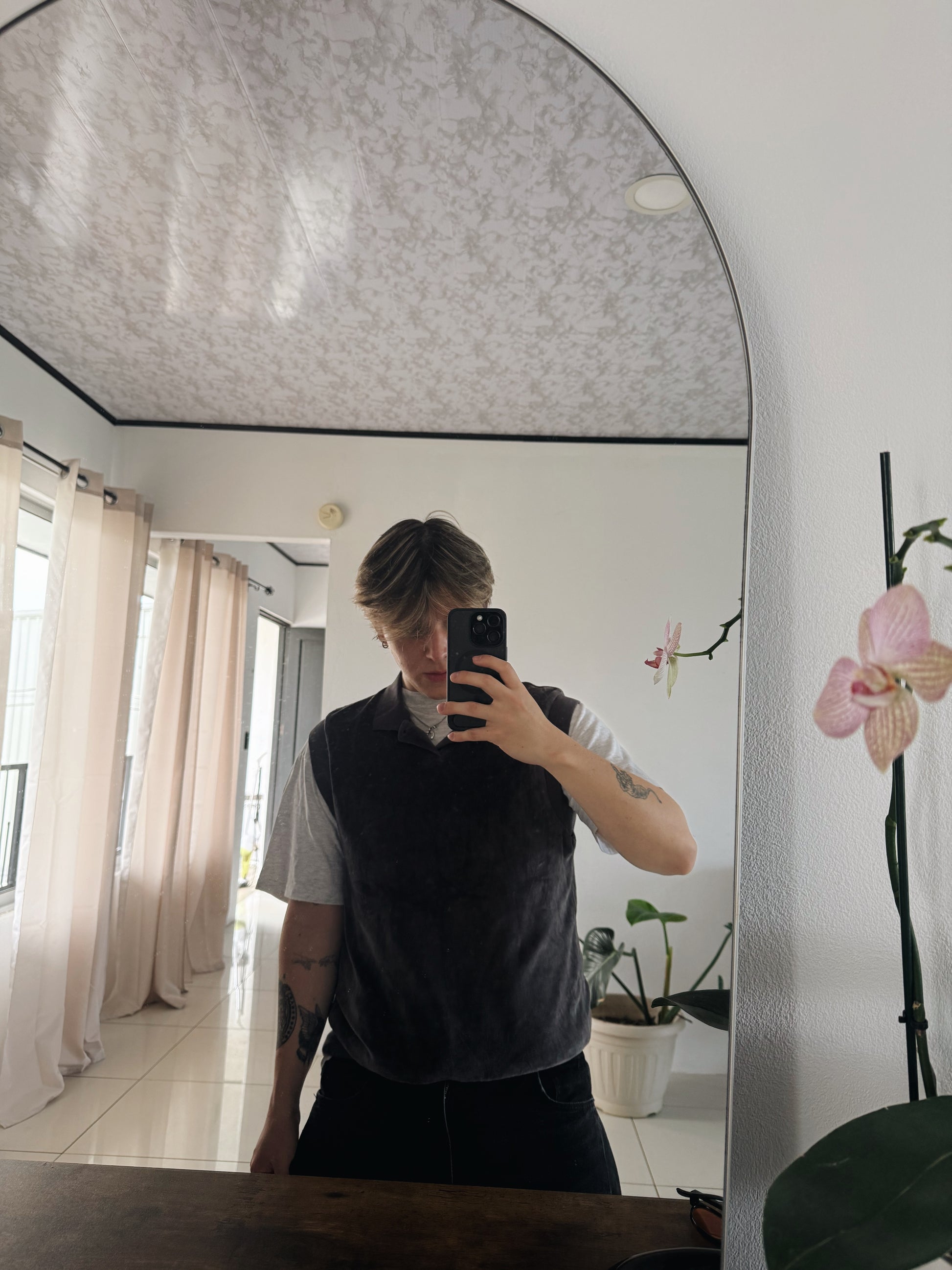 (M) ESSENTIALS FEAR OF GOD FLEECE VEST
