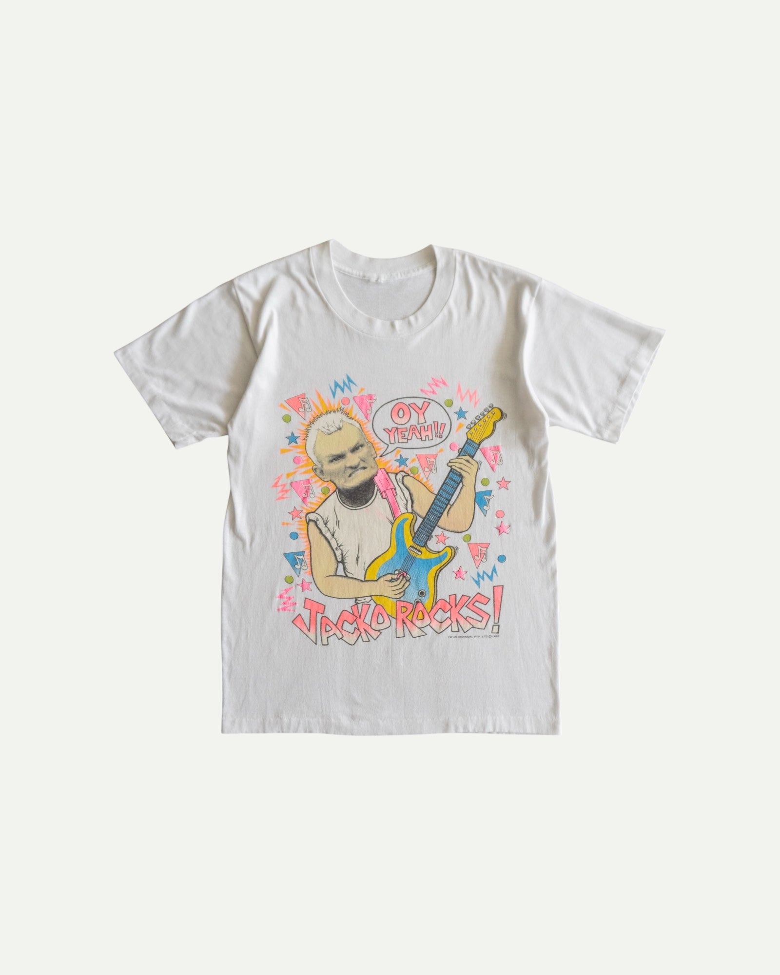 (M) 80’S VINTAGE JACKO ROCKS TEE