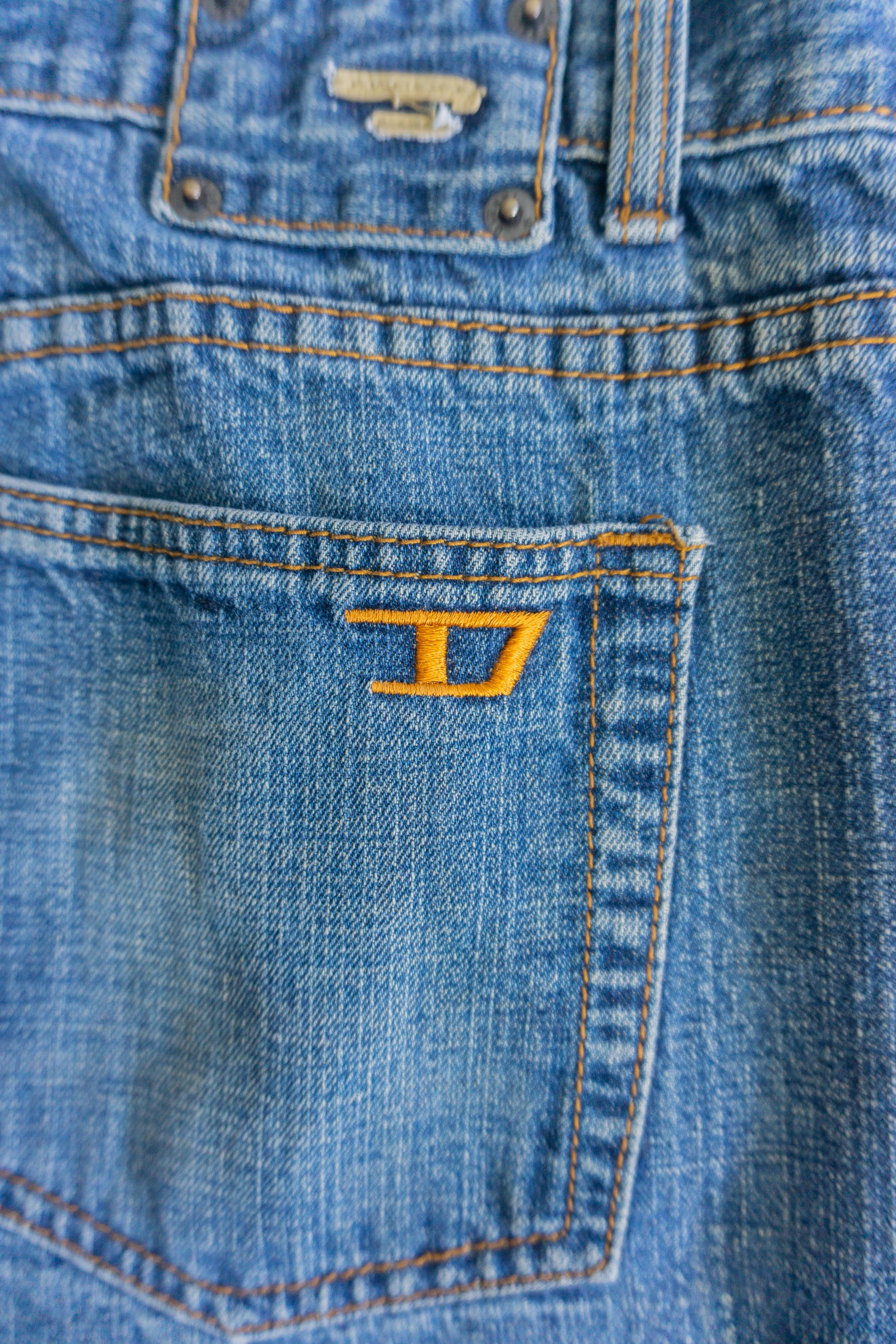 VINTAGE DIESEL DENIM PANTS - 38x32