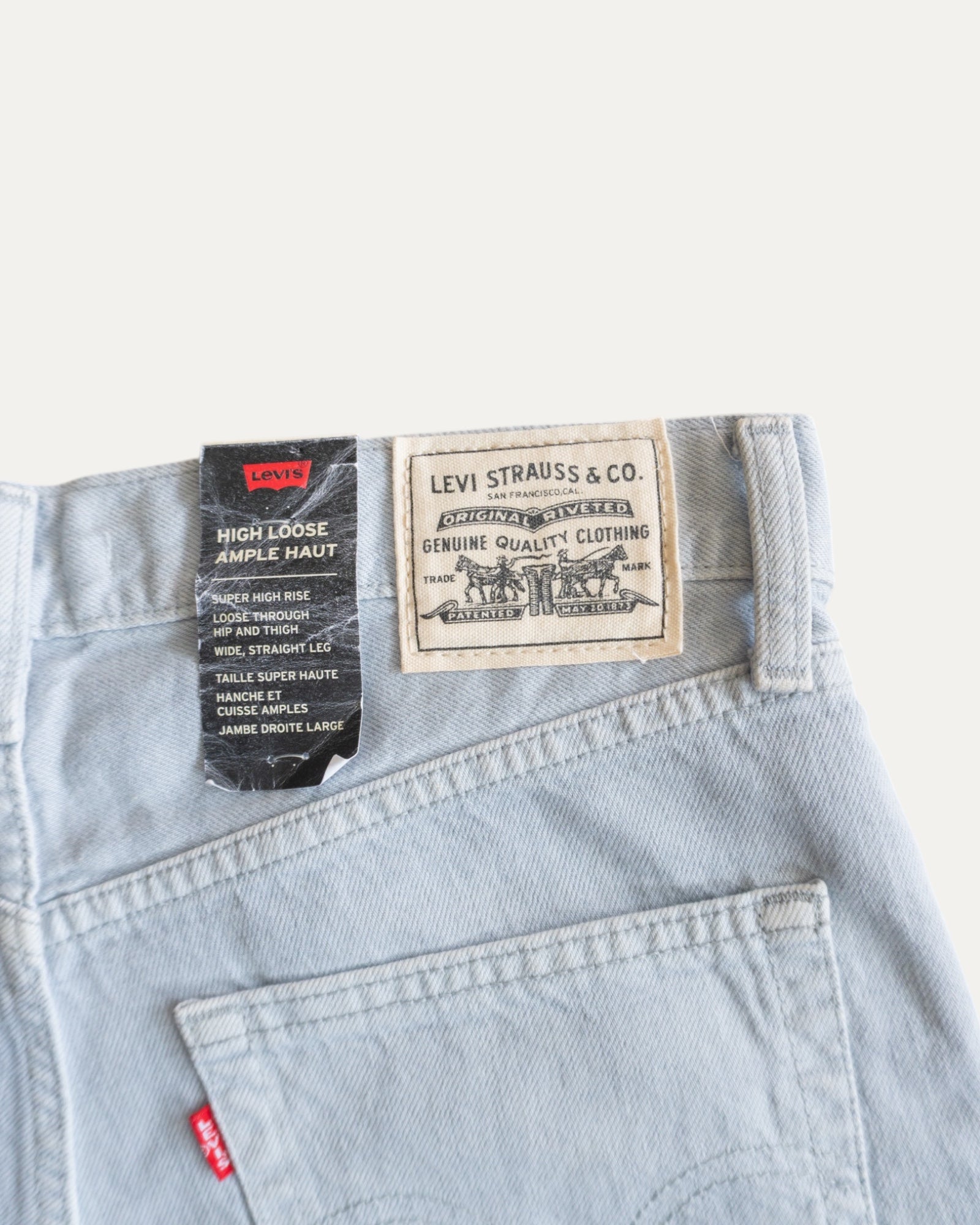 AMAZING LEVI’S HIGH LOOSE DENIM PANTS - 29x32