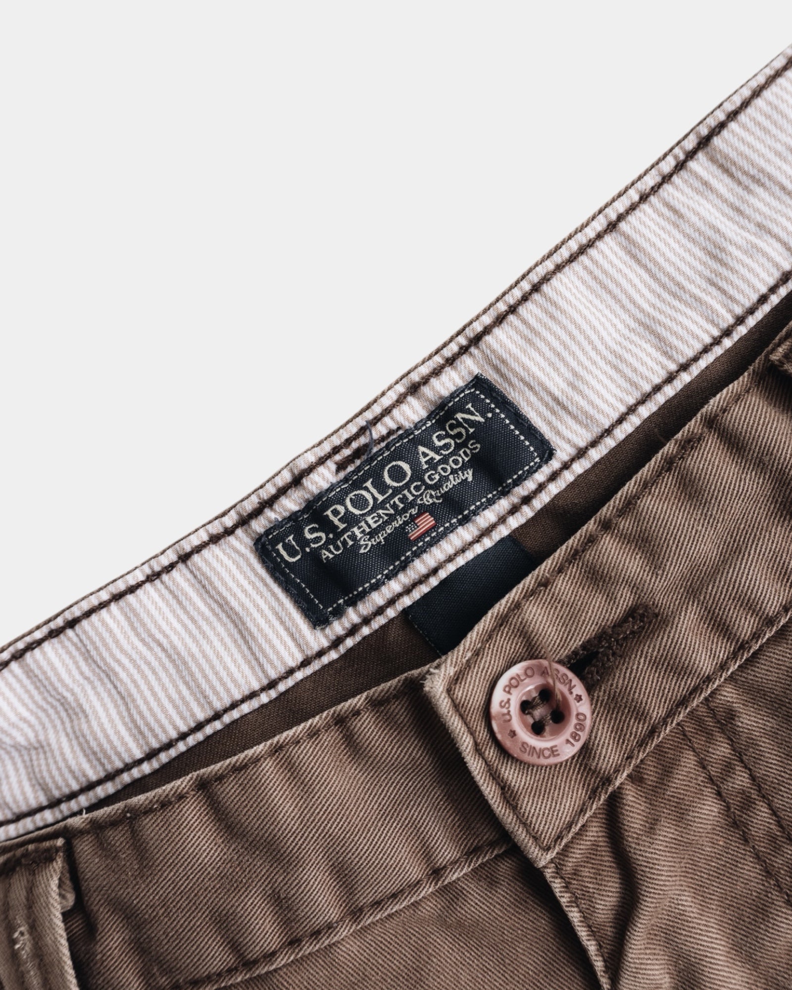 VINTAGE POLO CARGO FADED JORTS - 34