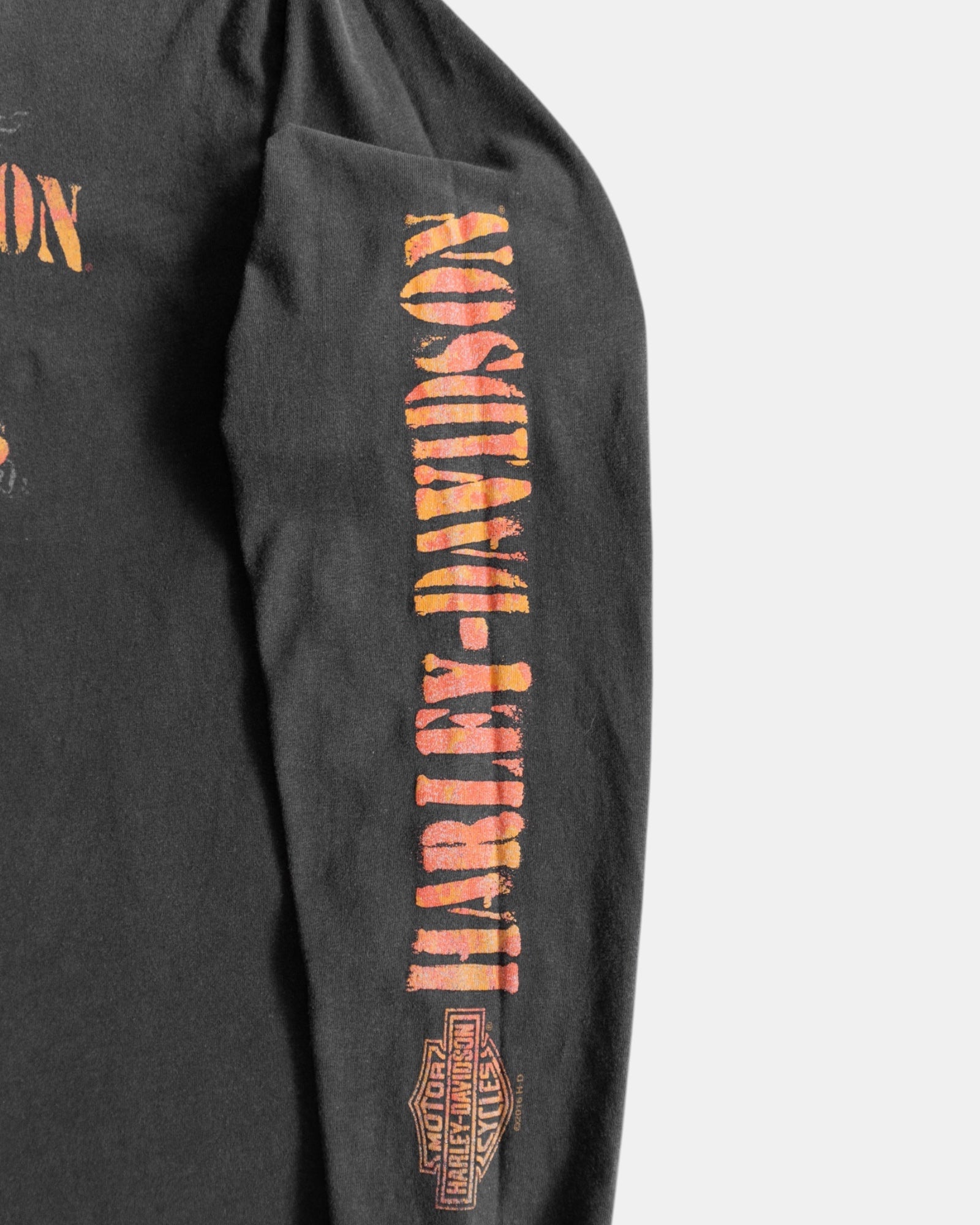(S) HARLEY DAVIDSON MOTOECYCLES LONG SLEEVE