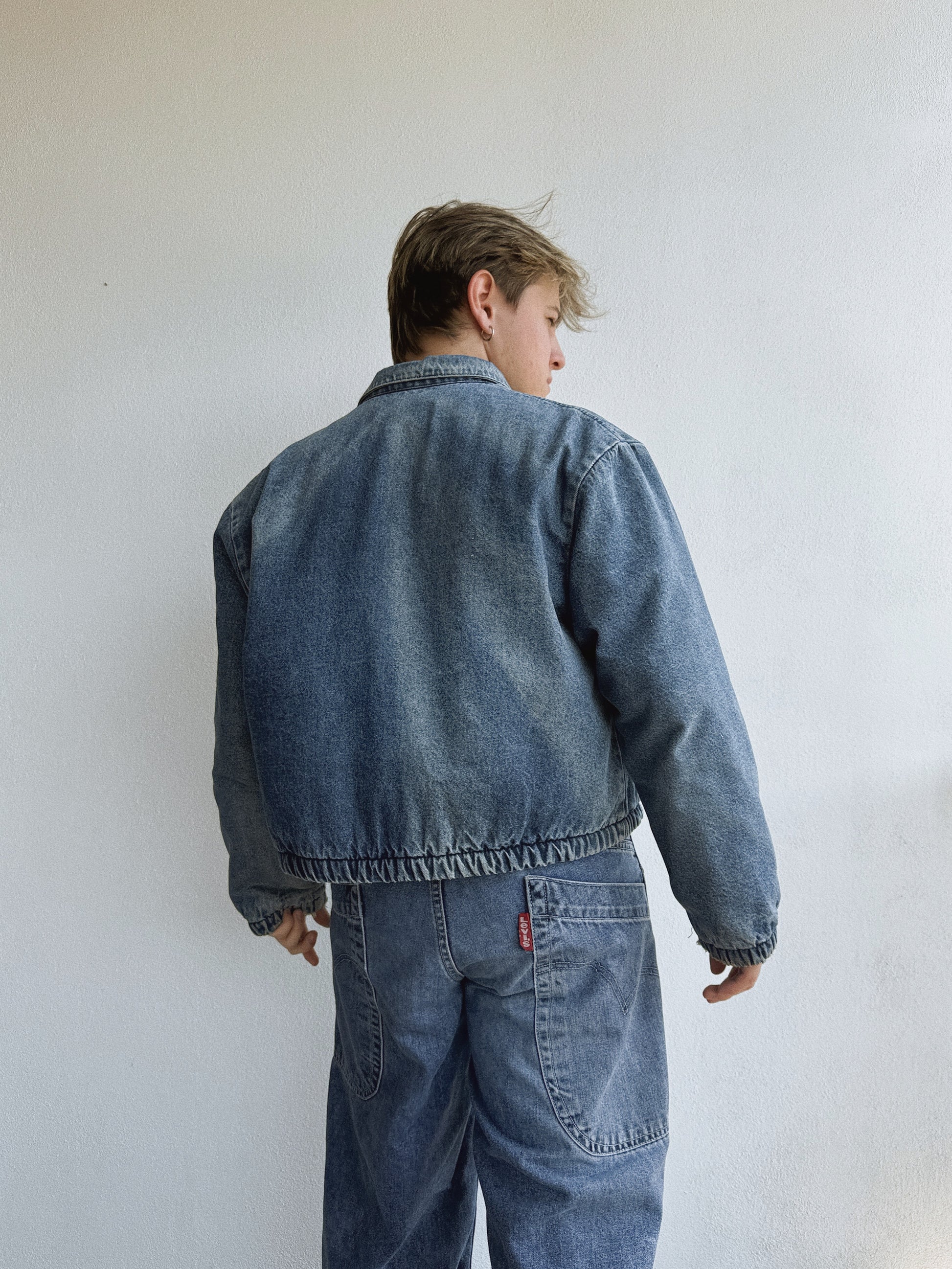 (M) VINTAGE L.L BEAN DENIM JACKET