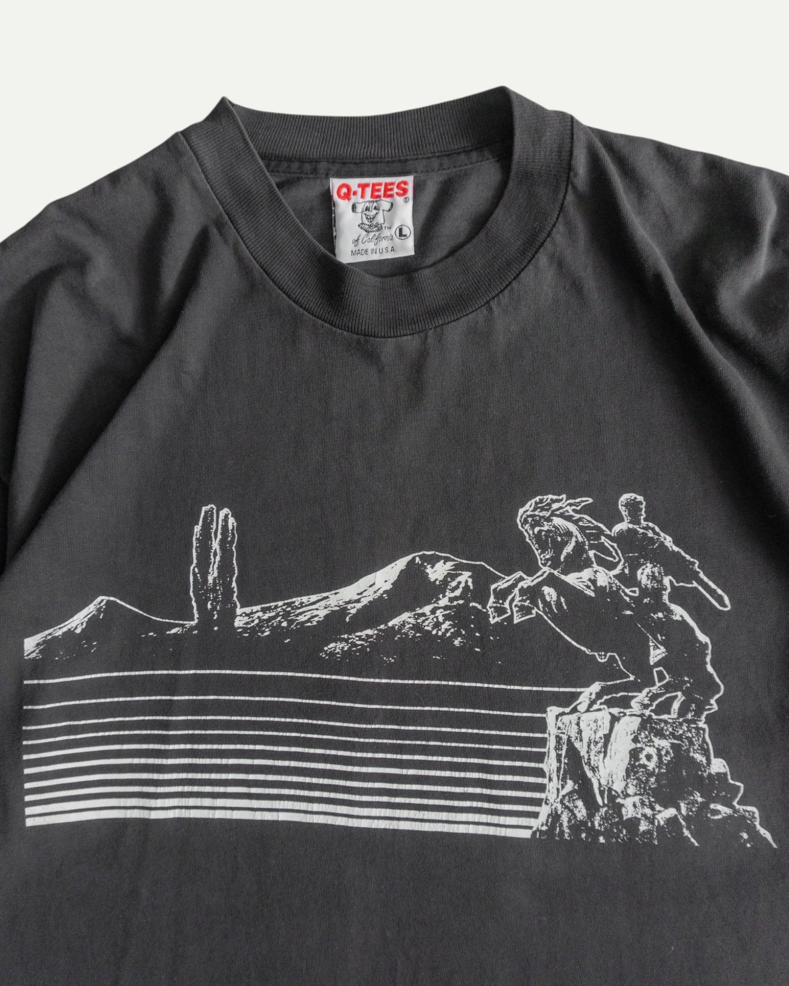 (L) 90’S VINTAGE RODEO HORSE TEE