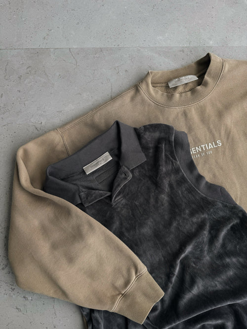 (BOXY L) ESSENTIALS FEAR OF GOD CREWNECK