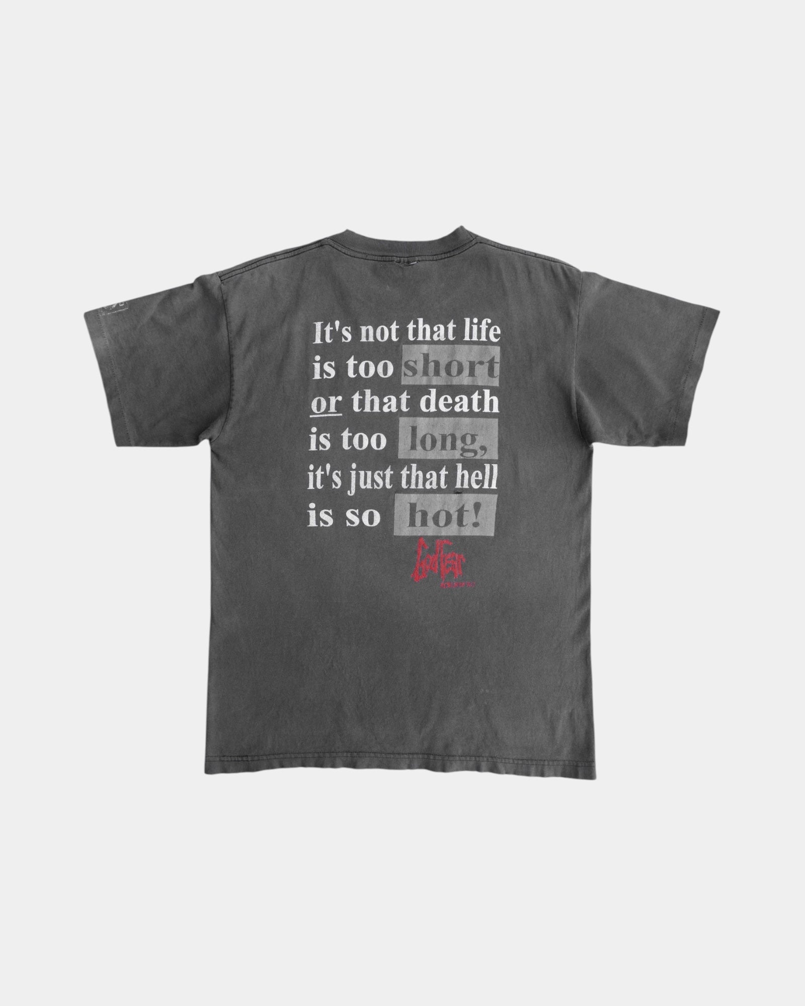 (L) VINTAGE GOD FEAR SUN FADED TEE