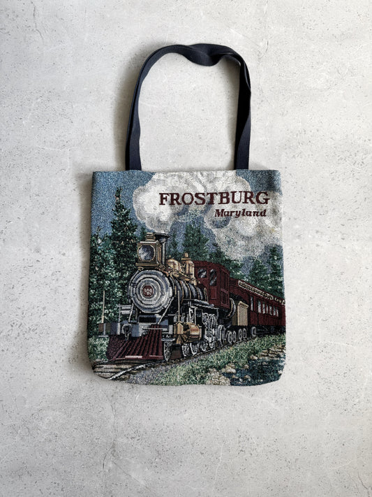 VINTAGE FROSTBURG MARYLAND TOTE BAG