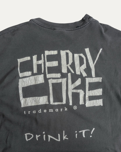 (L) VINTAGE CHERRY COKE FADED PROMO TEE