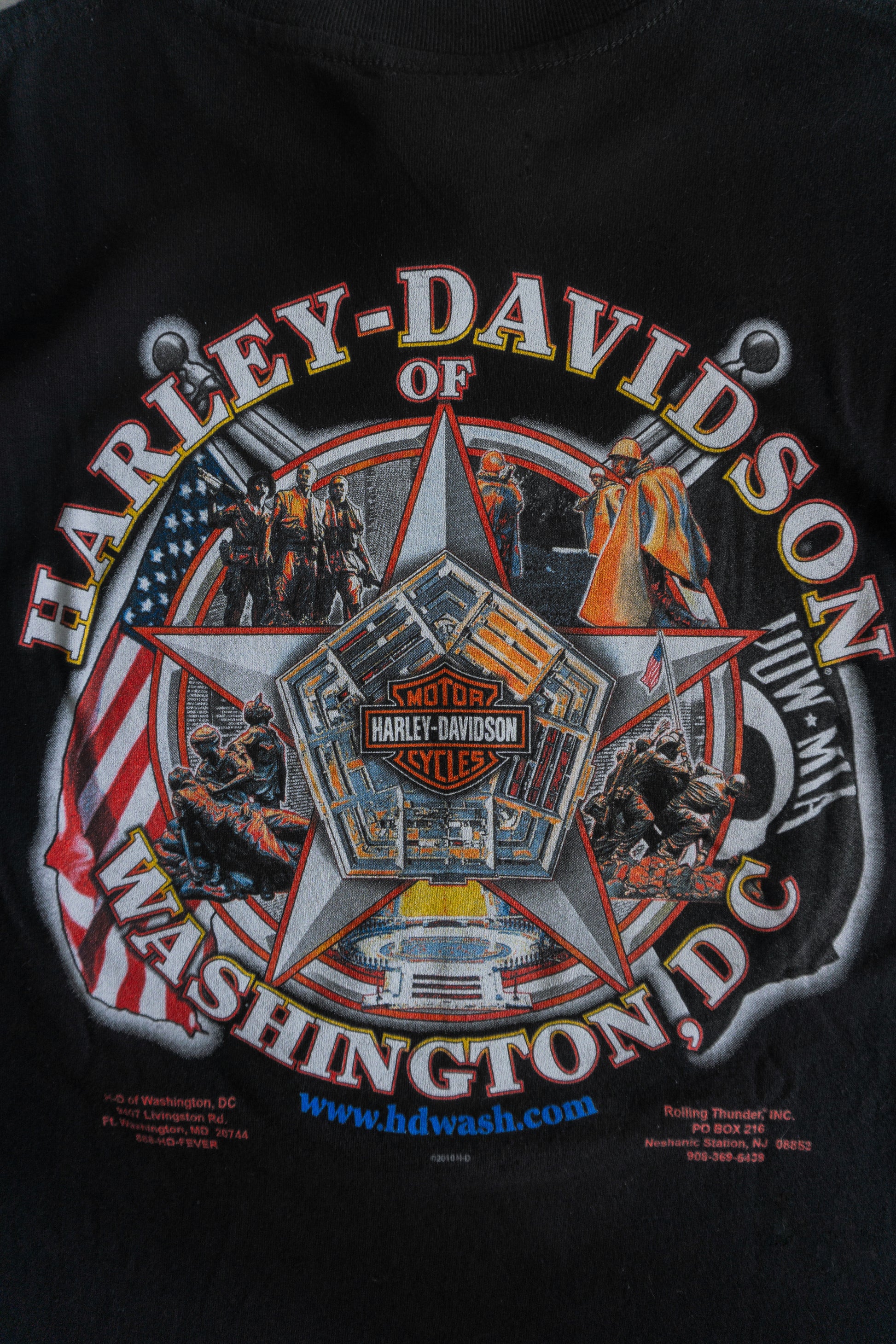 (L) HARLEY DAVIDSON ROLLING THUNDER TEE