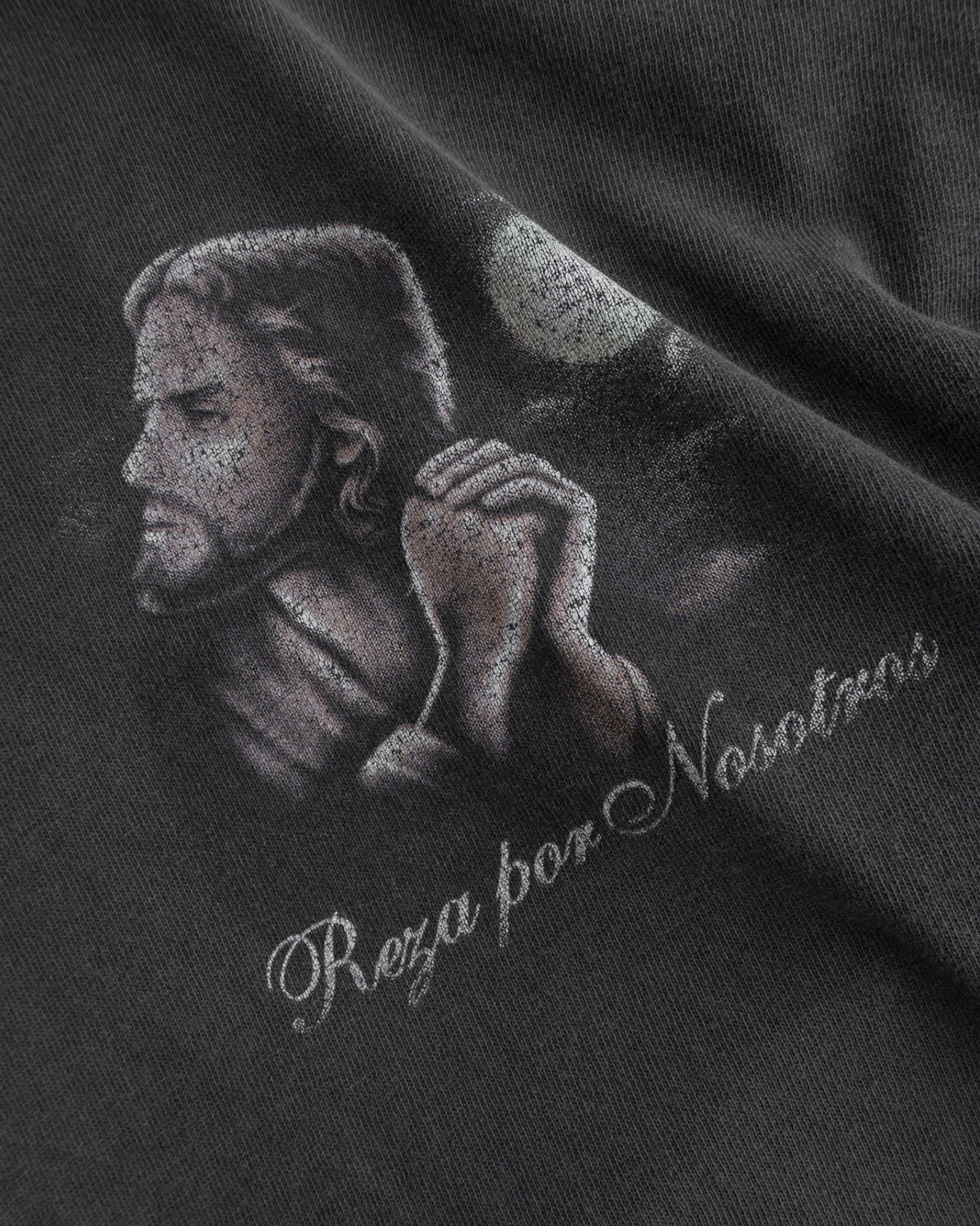 (BOXY M) VINTAGE JESUS FADED TEE