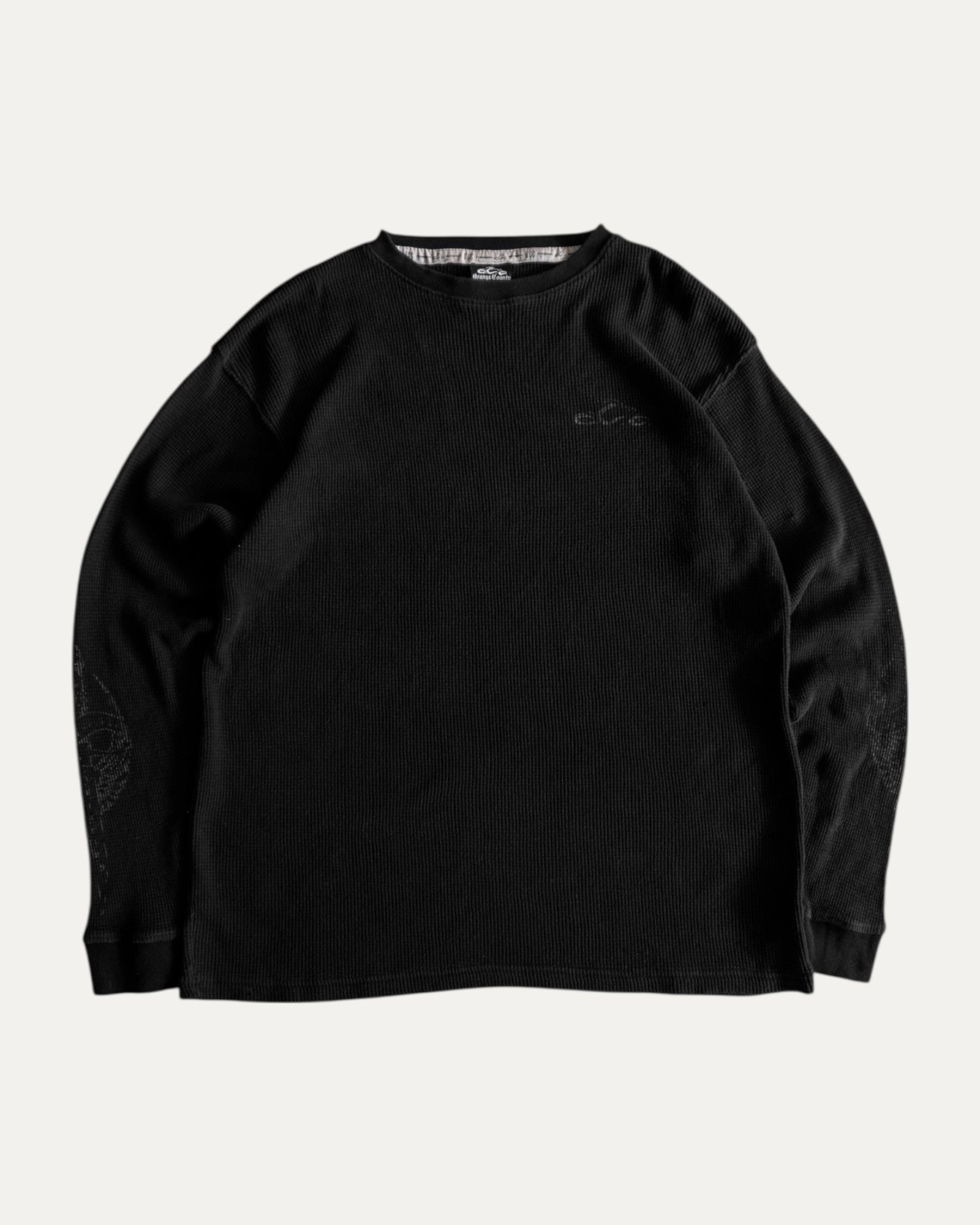 (FIT L) VINTAGE ORANGE COUNTY CHOPPERS THERMAL LONG SLEEVE