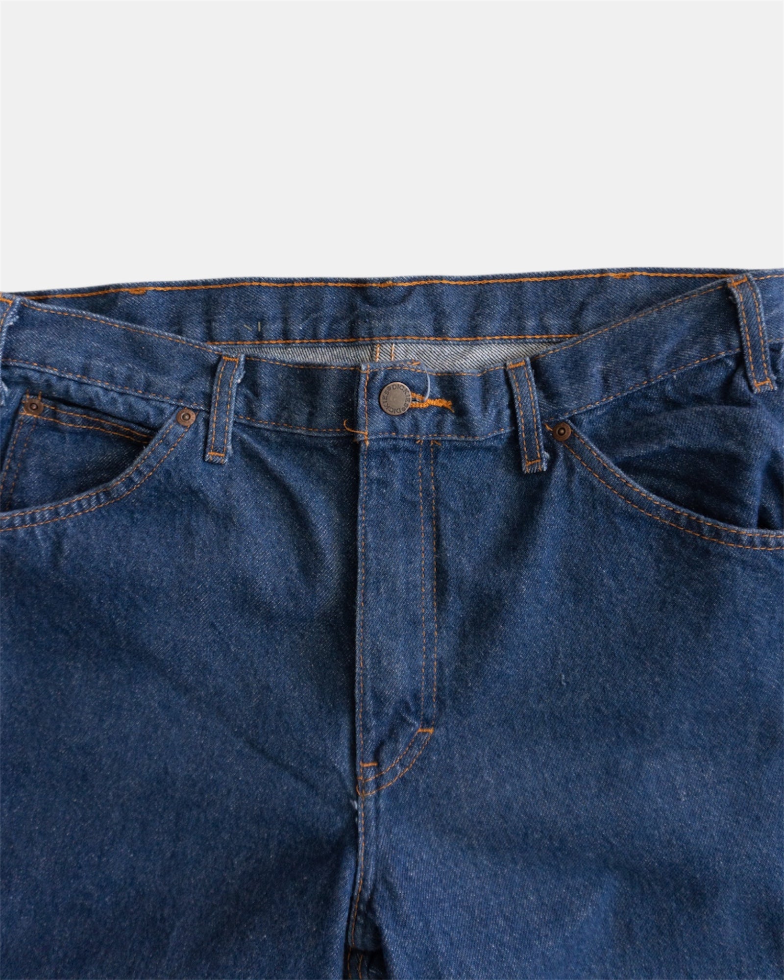 VINTAGE DICKIES DENIM BAGGY PANTS - 34x30