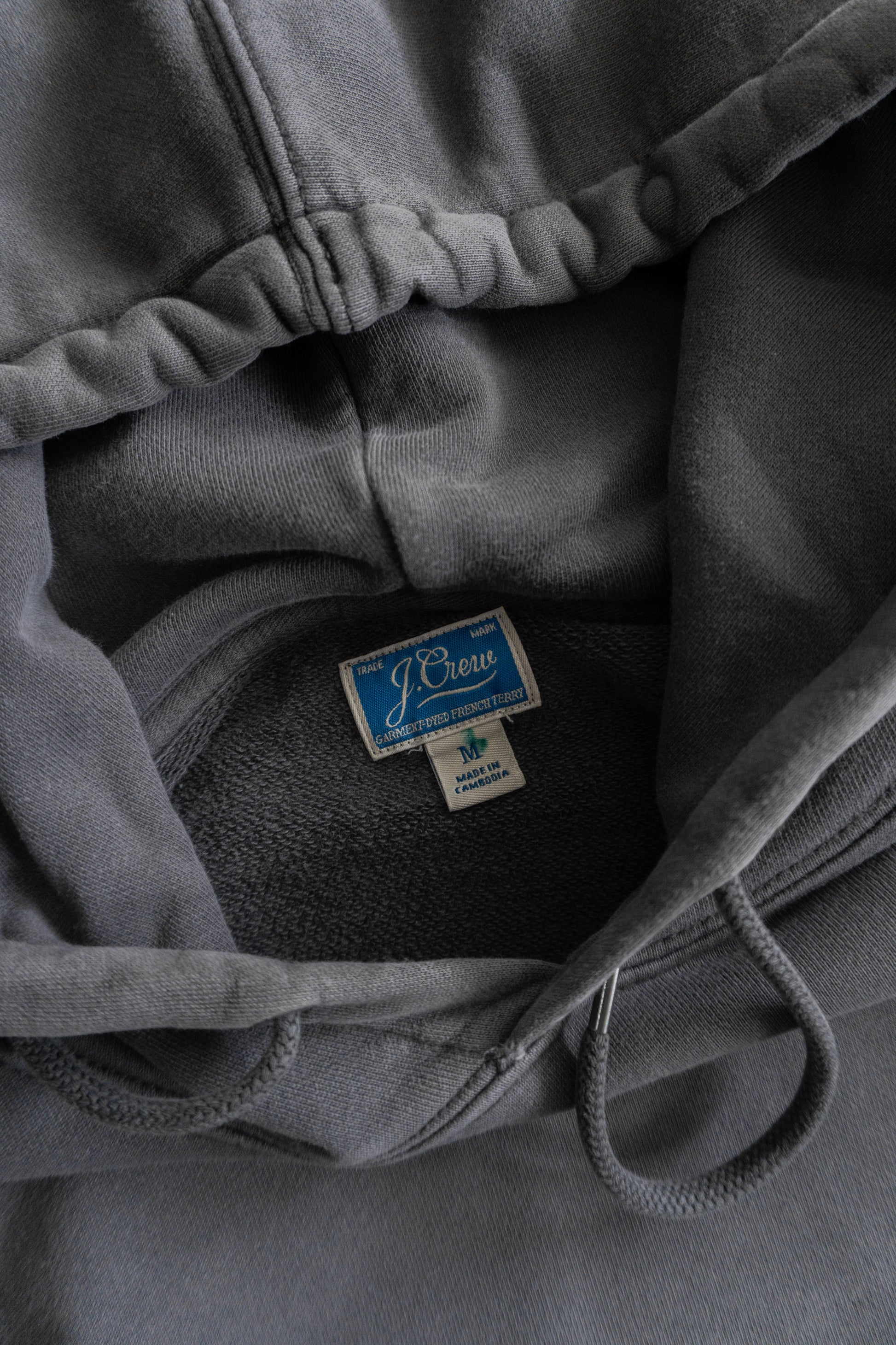 (M) J.CREW AMAZING FADED BOXY HOODIE