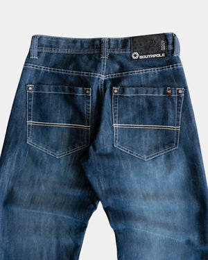 VINTAGE SOUTHPOLE FADED PANTS - 30x30