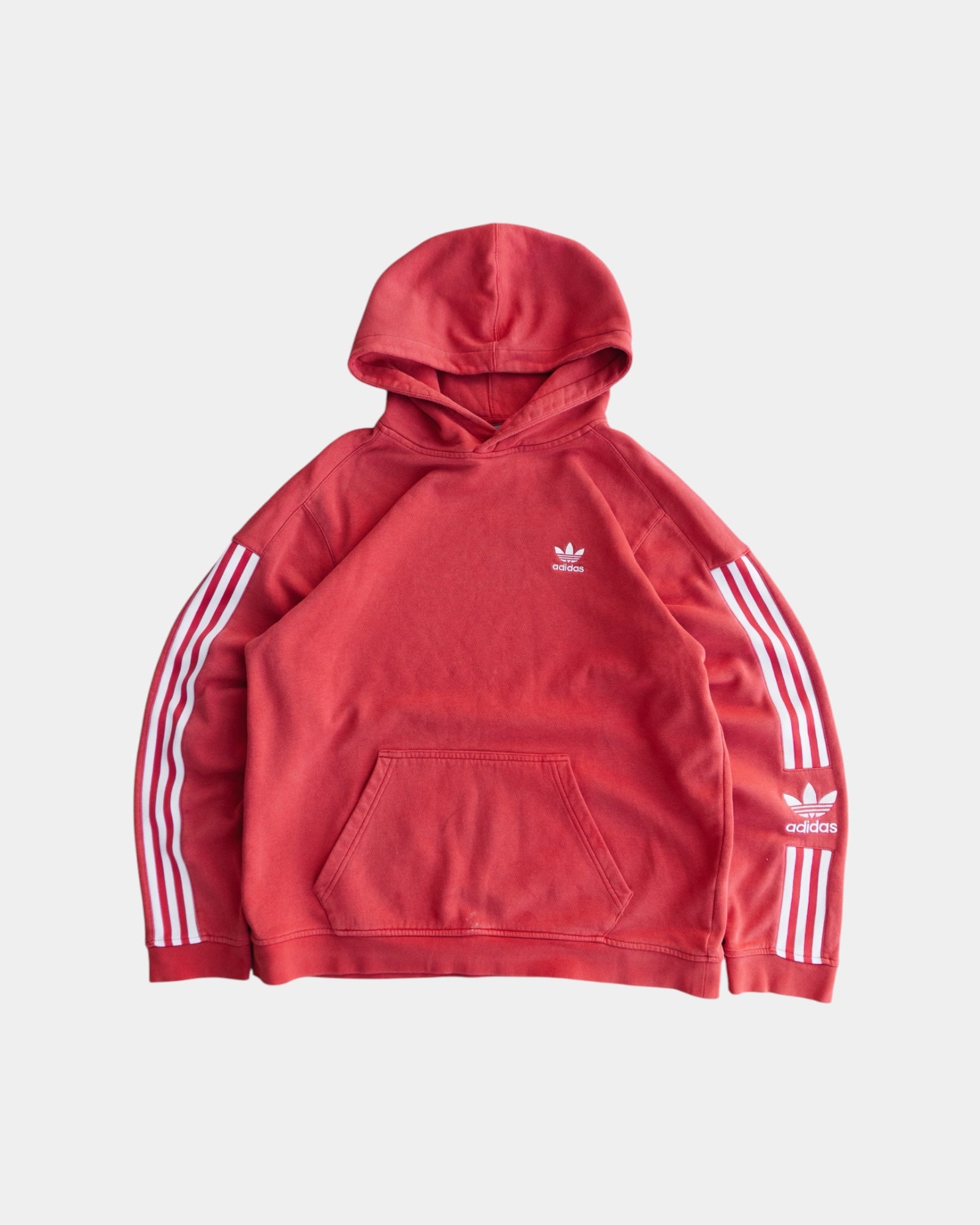 (S) ADIDAS THREEFOIL FADED HOODIE