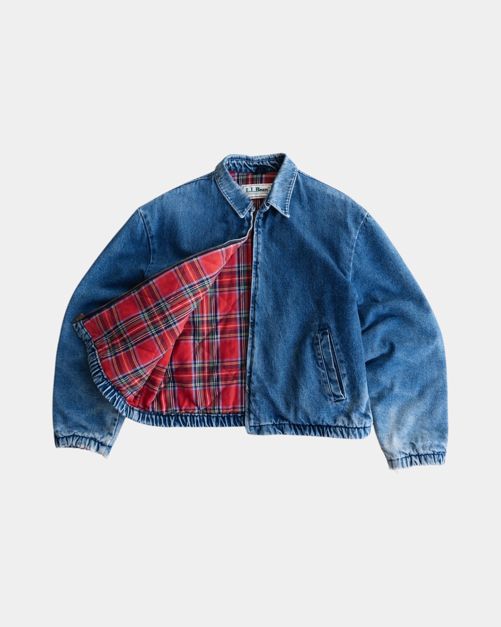 (M) VINTAGE L.L BEAN DENIM JACKET