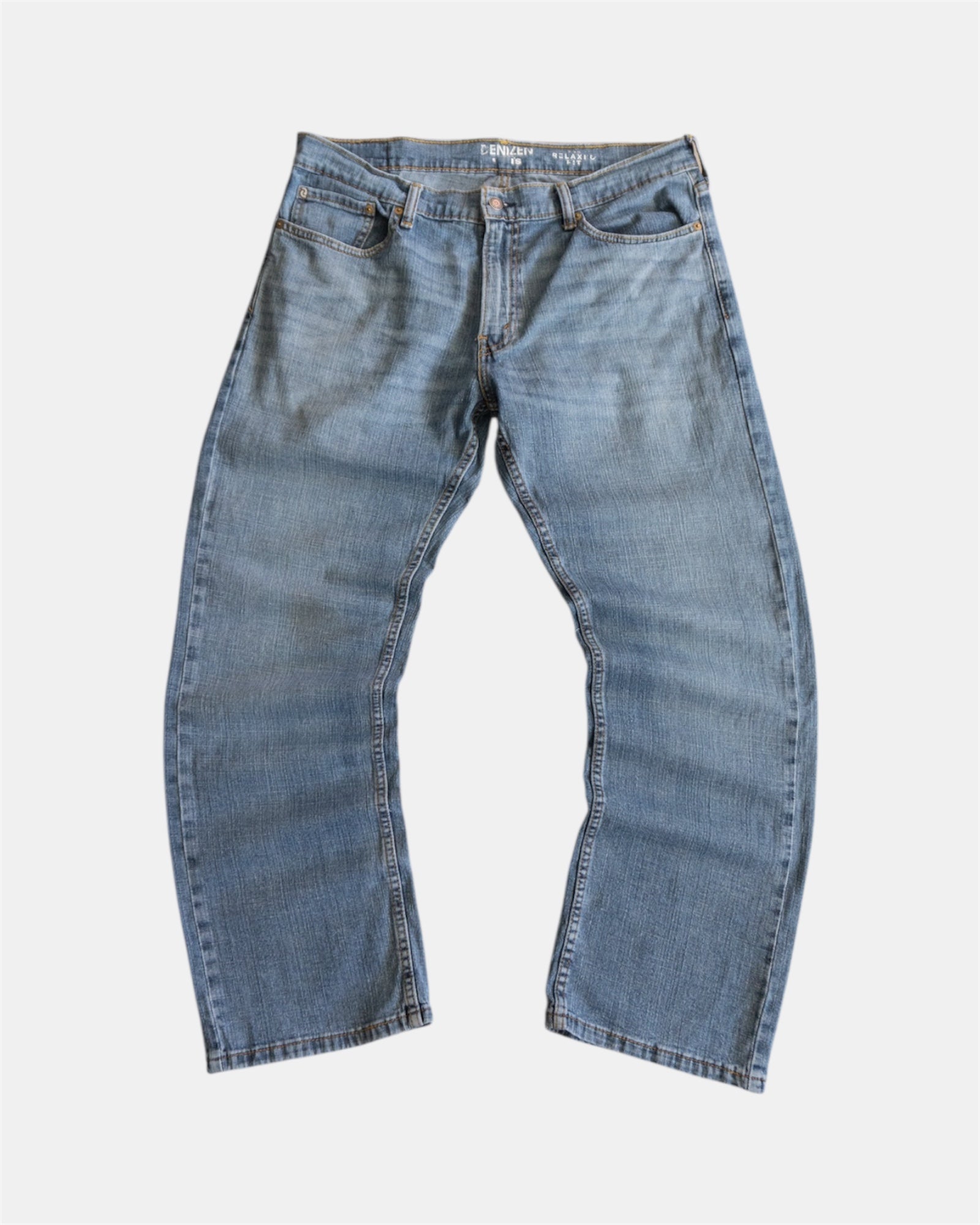 LEVIS DENIZEN WASHED DENIM PANTS - 34x30