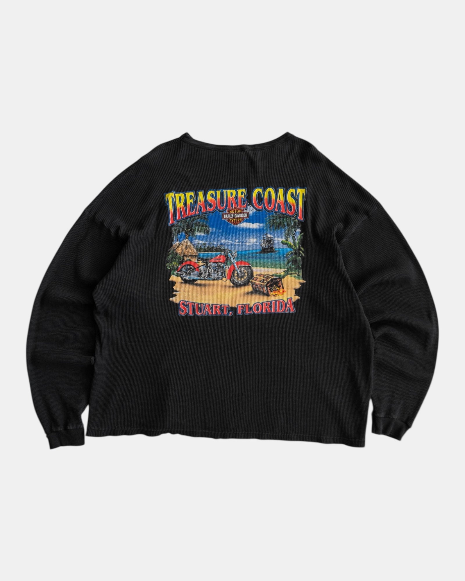 (XL) VINTAGE HARLEY DAVIDSON TREASURE COAST THERMAL