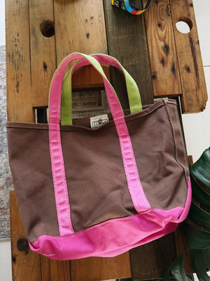 VINTAGE RARE COLOR LL BEAN TOTE BAG