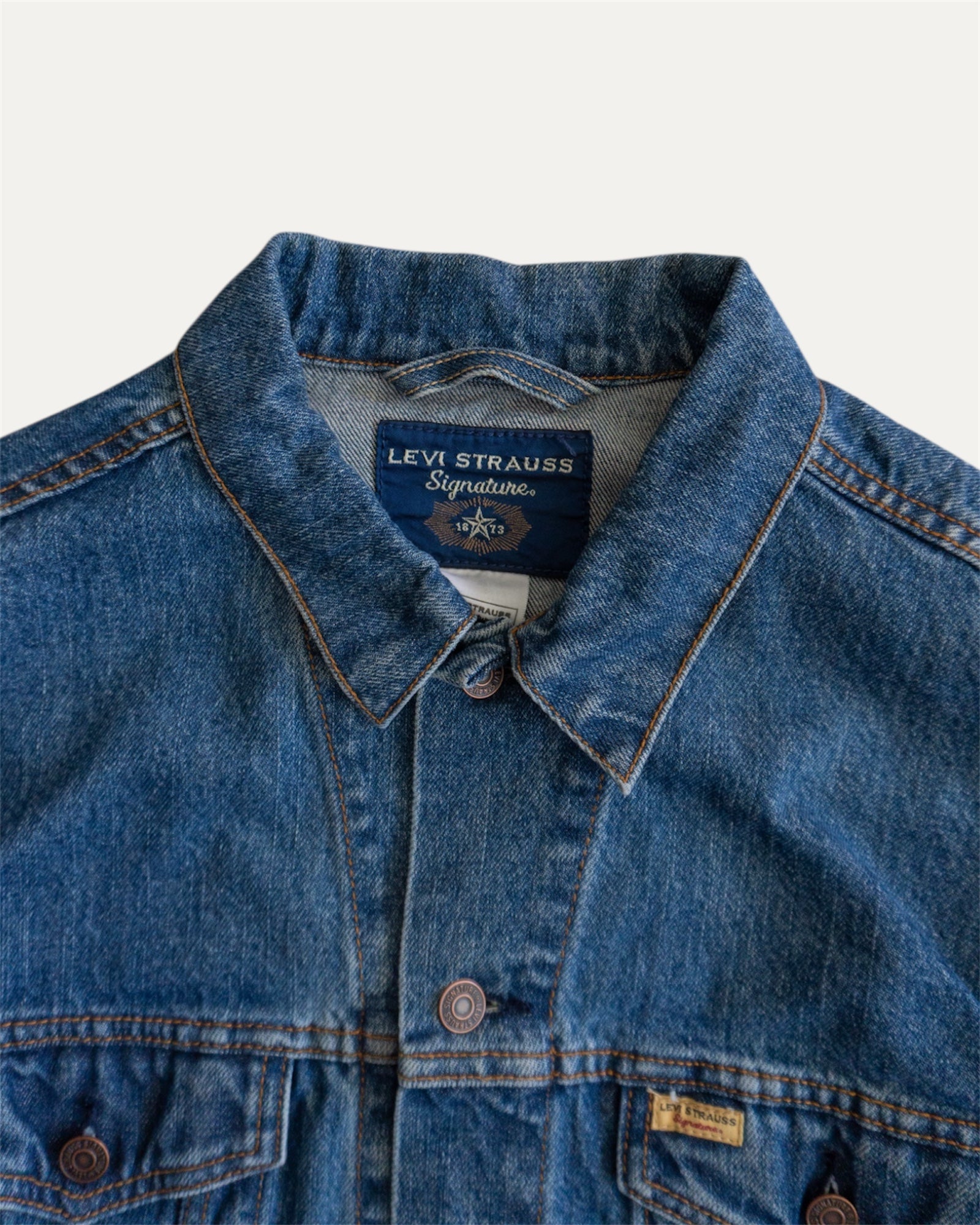 (M) VINTAGE LEVIS DENIM TRUCKER COWBOY JACKET