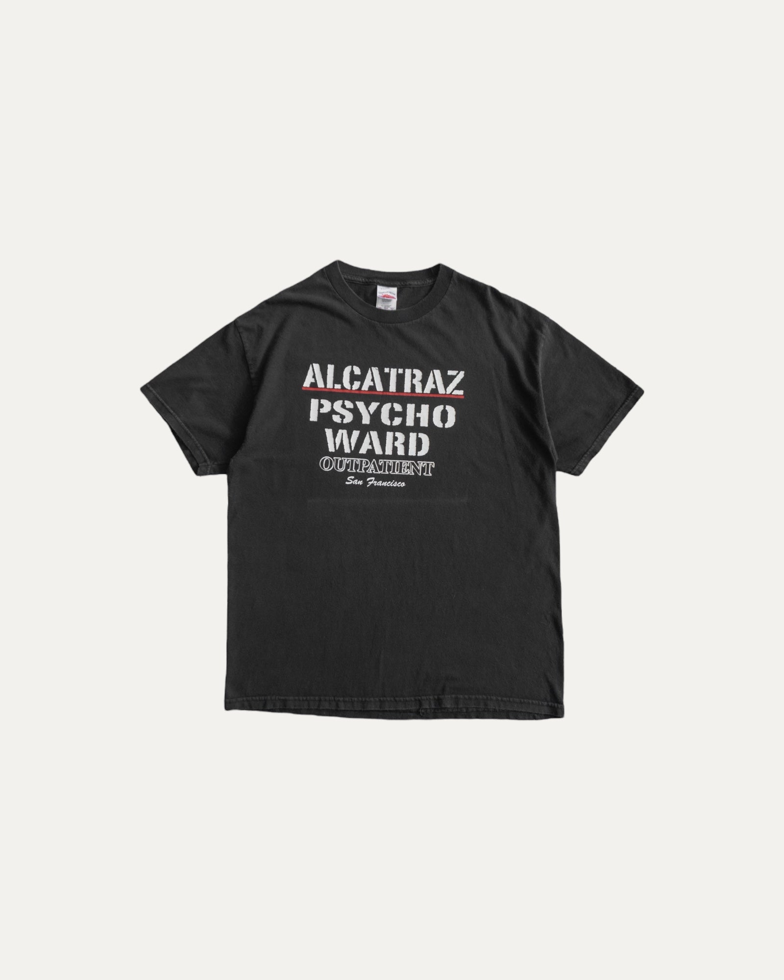 (L) 2000’S VINTAGE ALCATRAZ PSYCHO WARD TEE