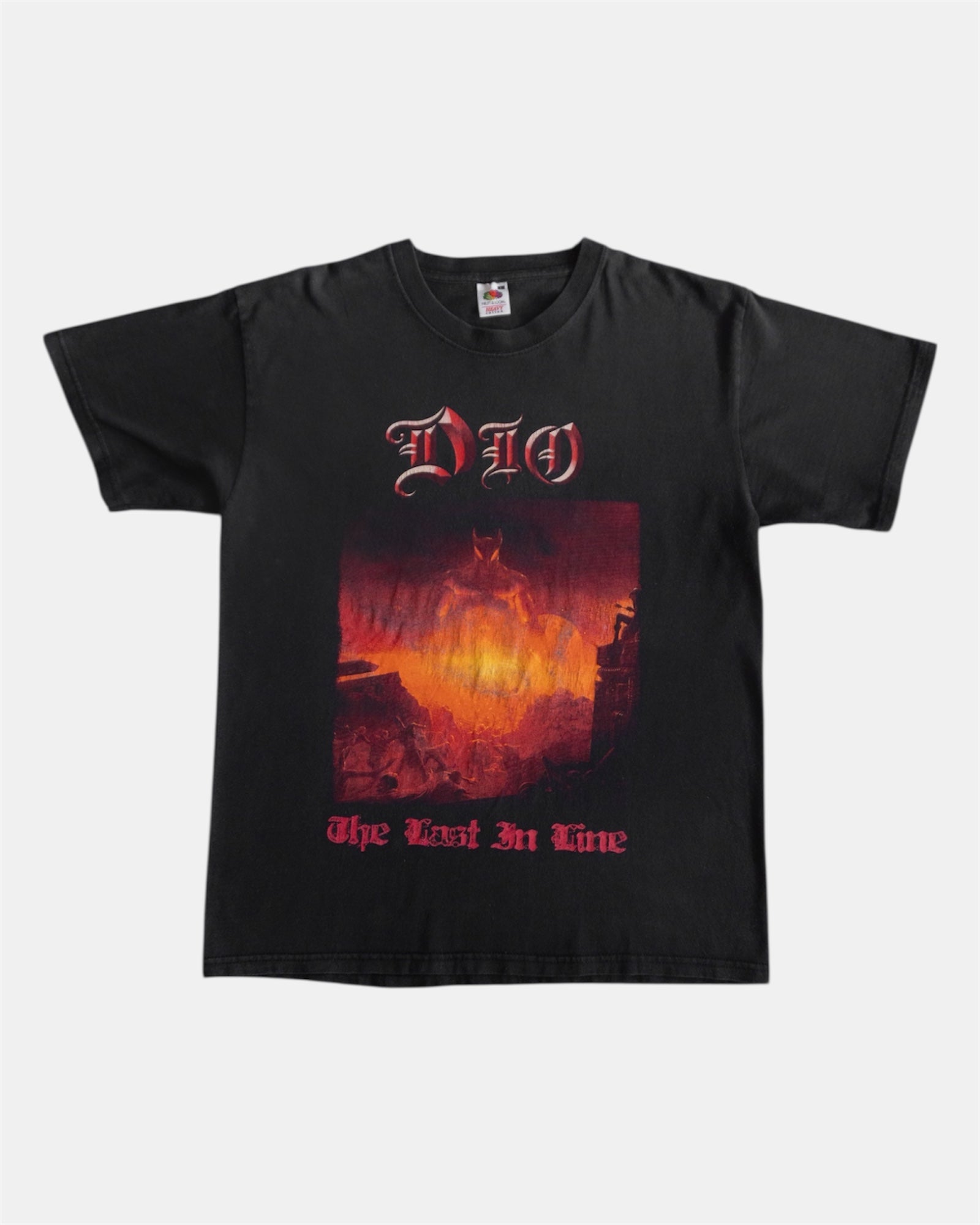 (M/L) 2010 DIO LAST IN LINE BAND TEE