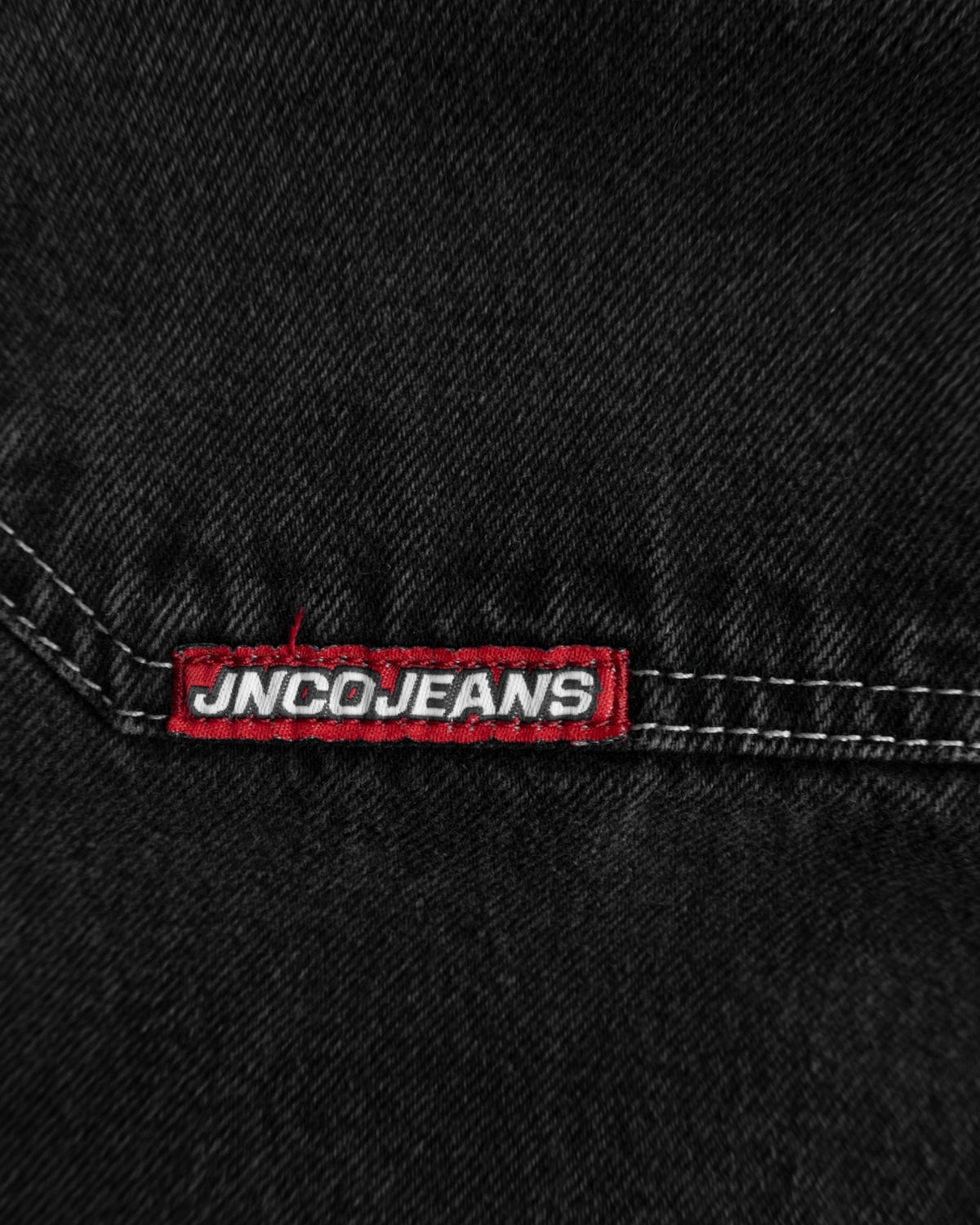 VINTAGE JNCO FLAME EMBROIDERED FADED PANTS