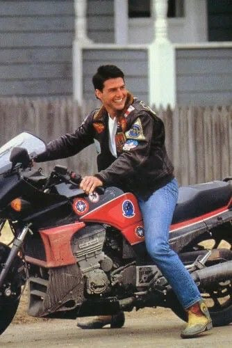 (L) RARE VINTAGE AVIREX LEATHER TYPE G-1 TOP GUN JACKET