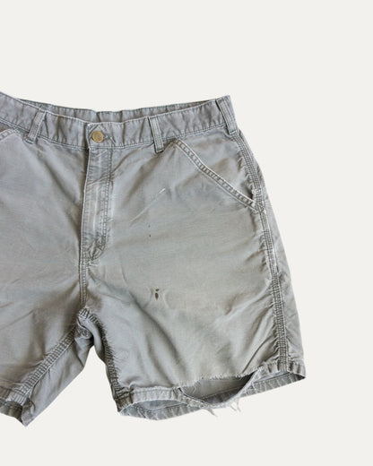 VINTAGE CARHARTT BIG LOGO DISTRESSED SHORT - 34