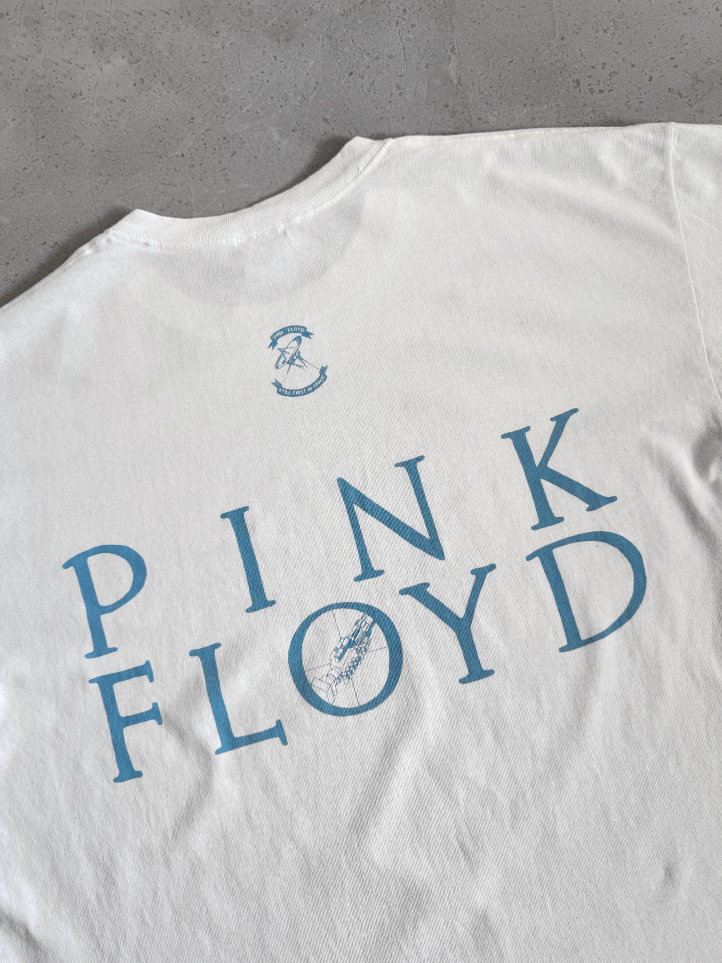 (L-XL) 2002 VINTAGE PINK FLOYD WISH YOU WERE HERE BAND TEE