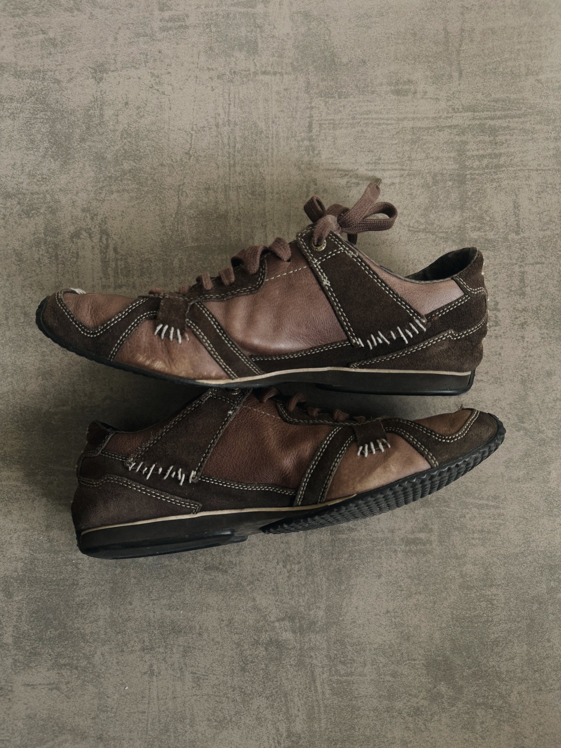 VINTAGE DIESEL LEATHER SHOES - 40