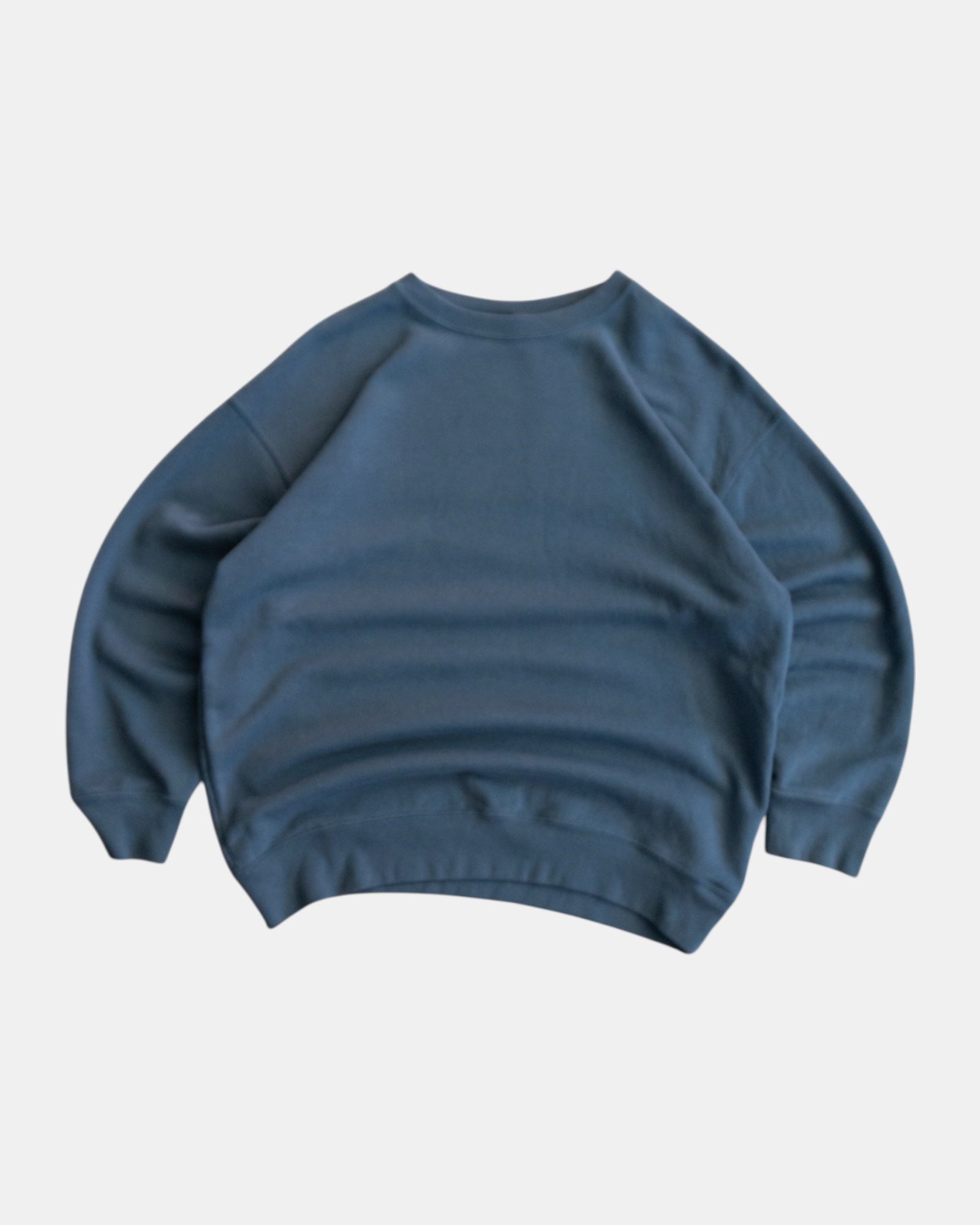 (L) UNIQLO BLUE GRAY CREWNECK