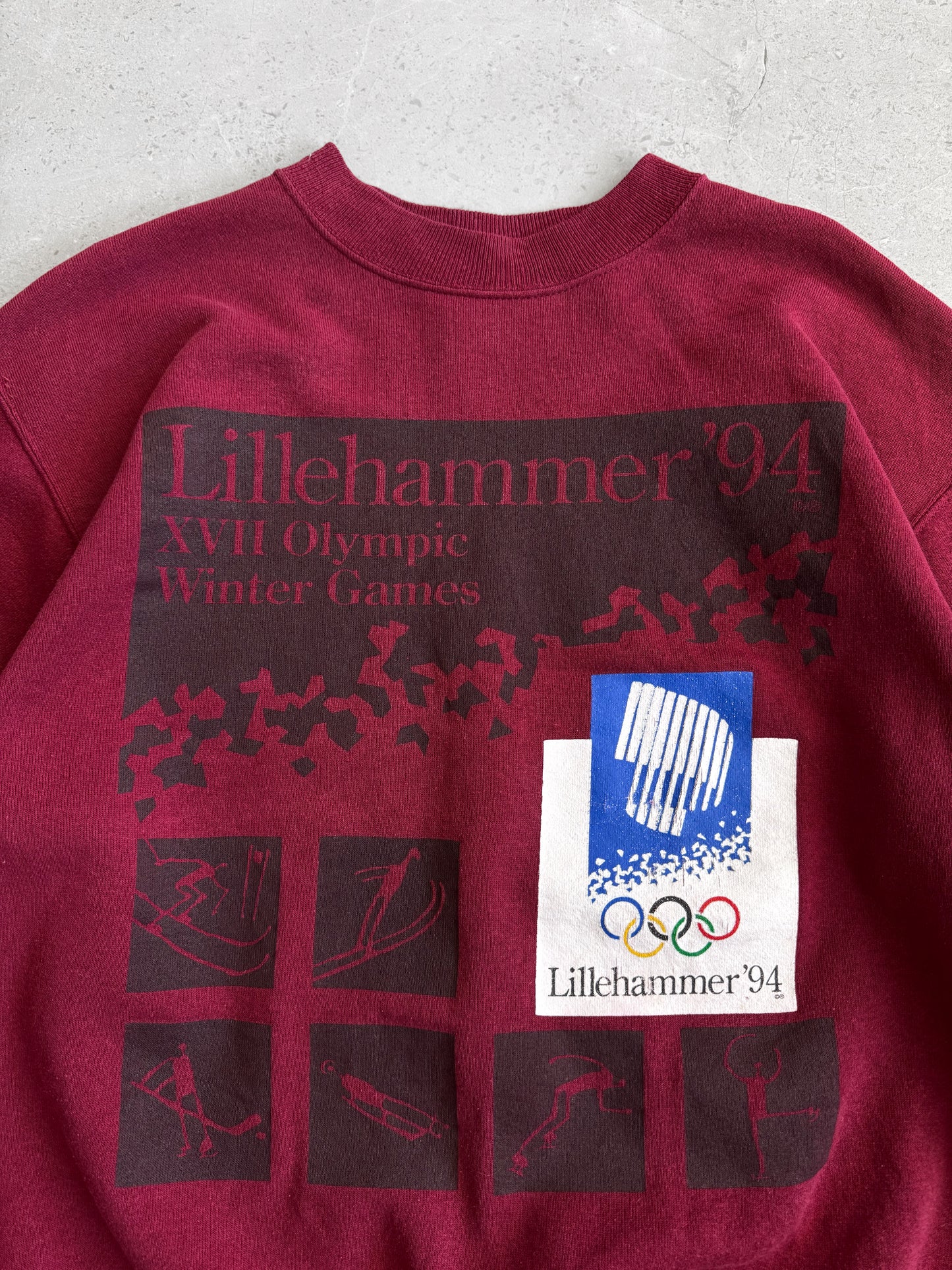 (L) 1990’S VINTAGE OLYMPIC GAMES CREWNECK