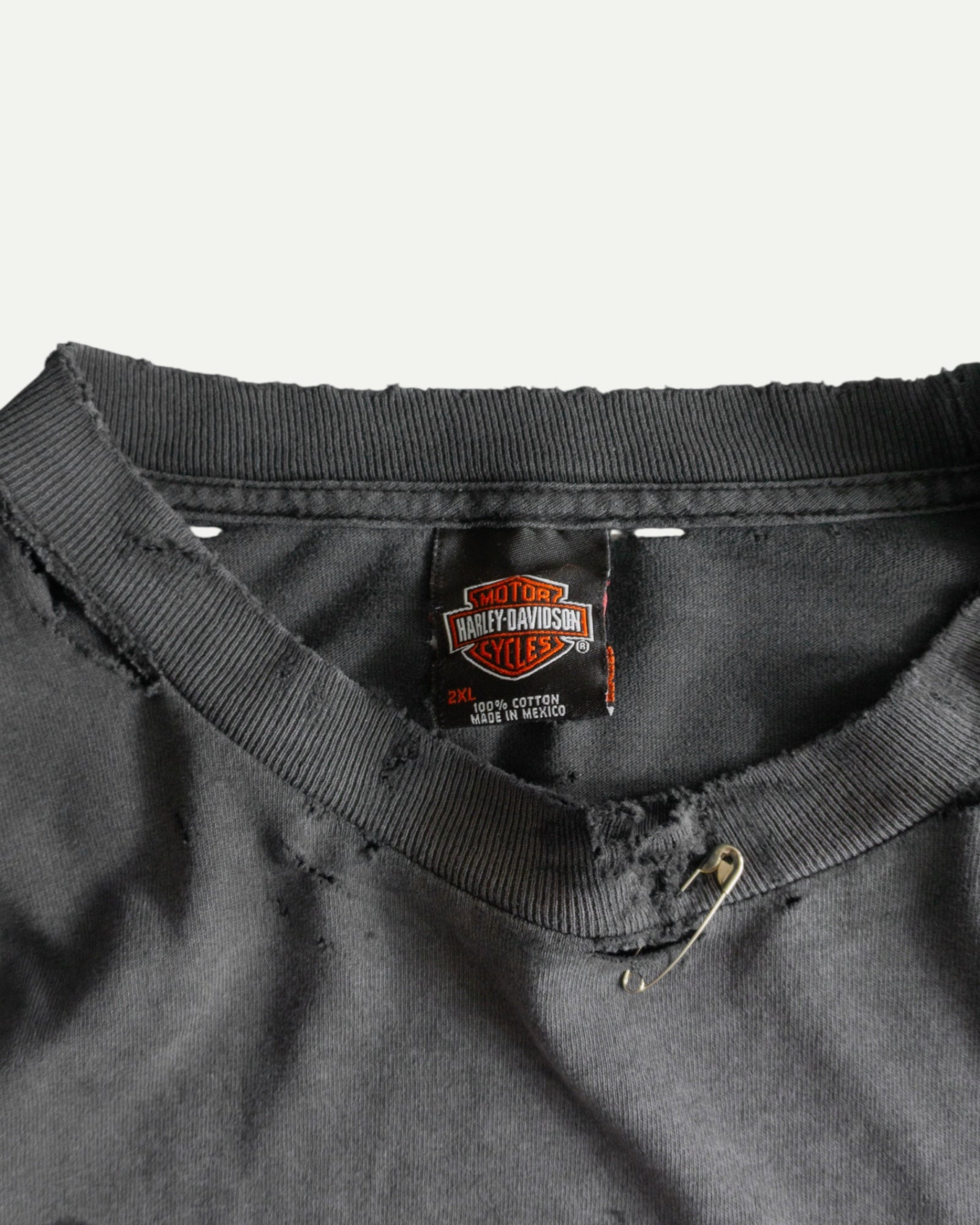 (XXL) 90’S VINTAGE HARLEY DAVIDSON DISTRESSED LONG SLEEVE