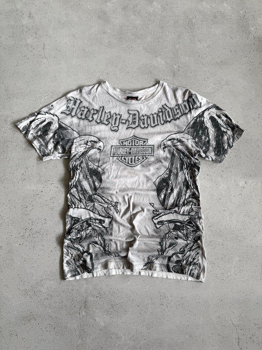 (M) HARLEY DAVIDSON AOP EAGLE TEE