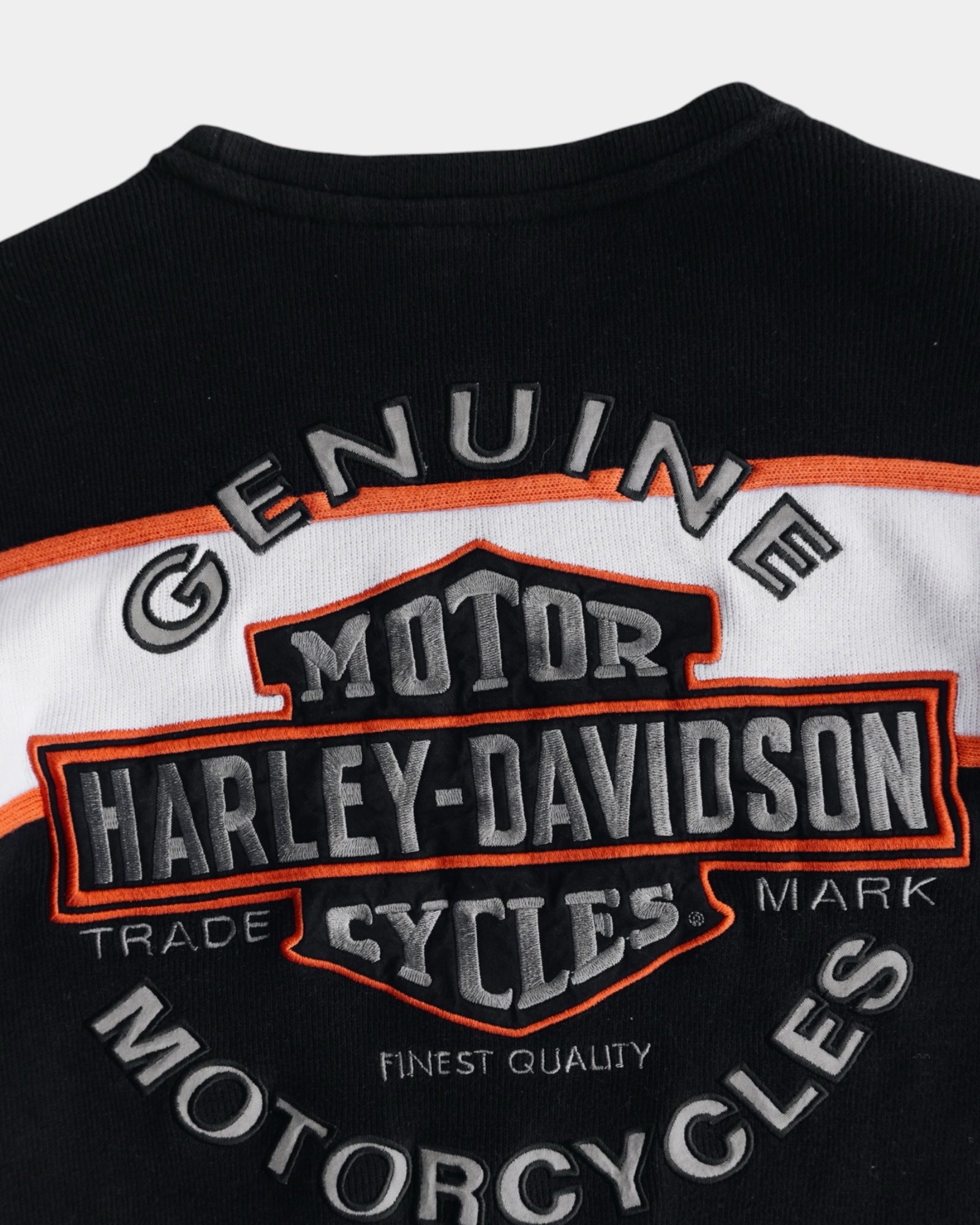 (L) VINTAGE HARLEY DAVIDSON SWEATER