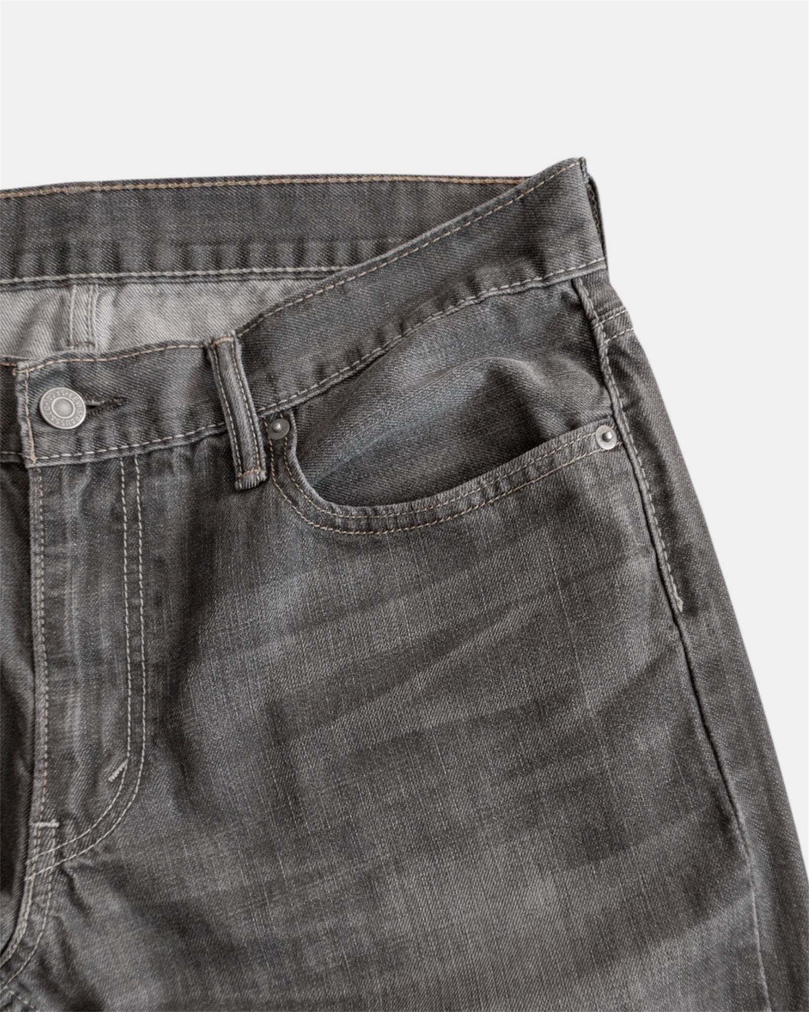 LEVIS 514 GRAY FADED PANTS - 34x34