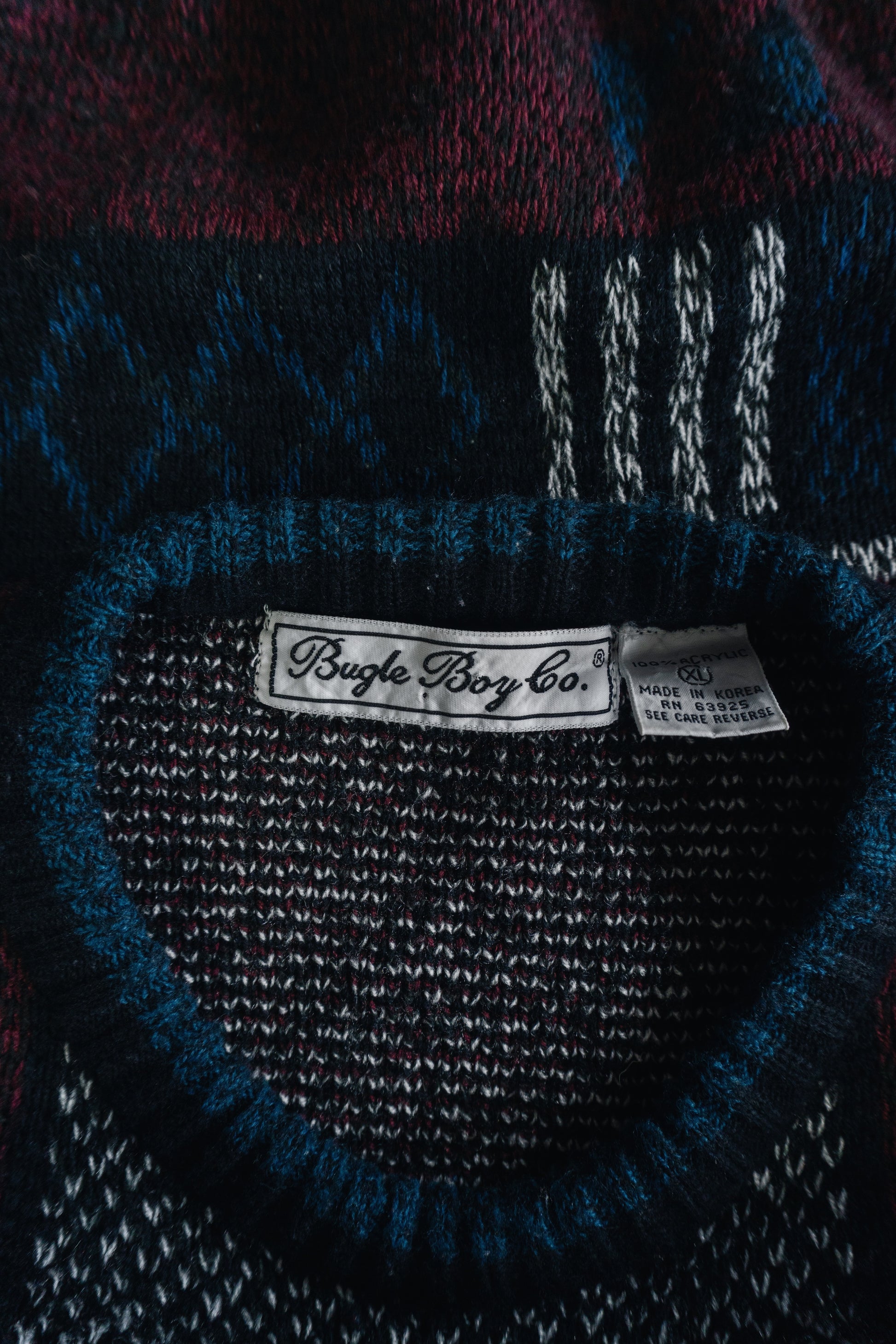 (FIT M) 90’S VINTAGE COZY SWEATER