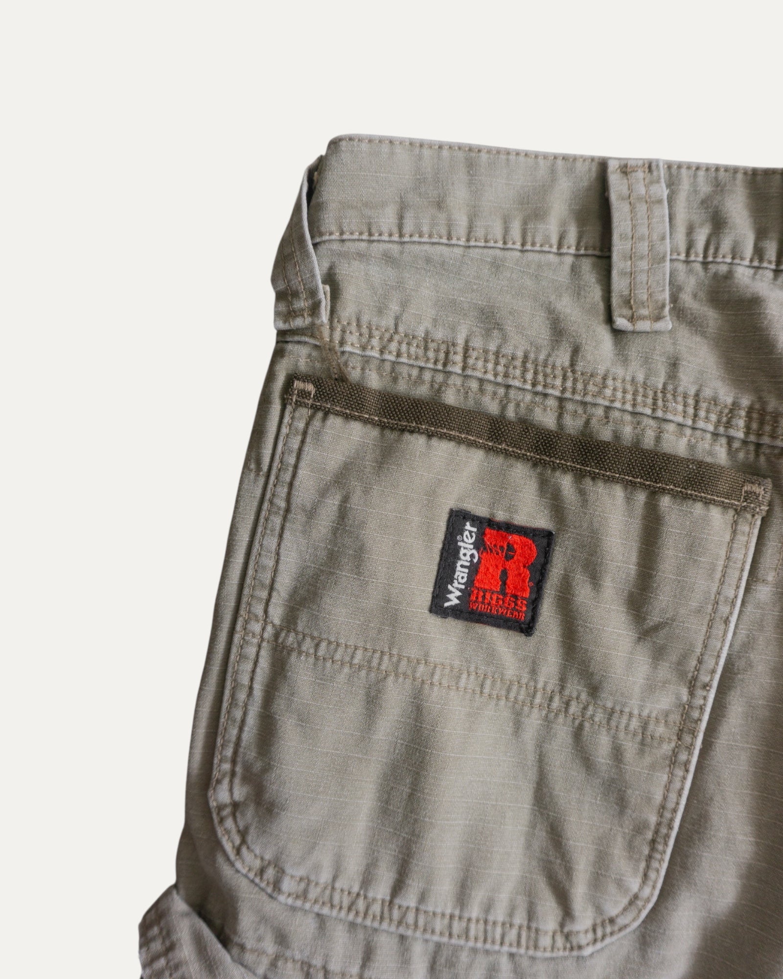 VINTAGE WRANGLER RIGGS CARGO PANTS - 34x34