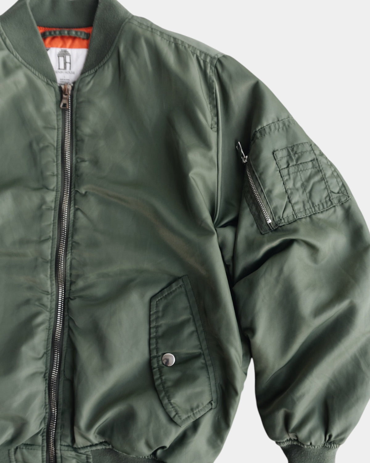 (BOXY L) MA-1 TYPE BOMBER JACKET