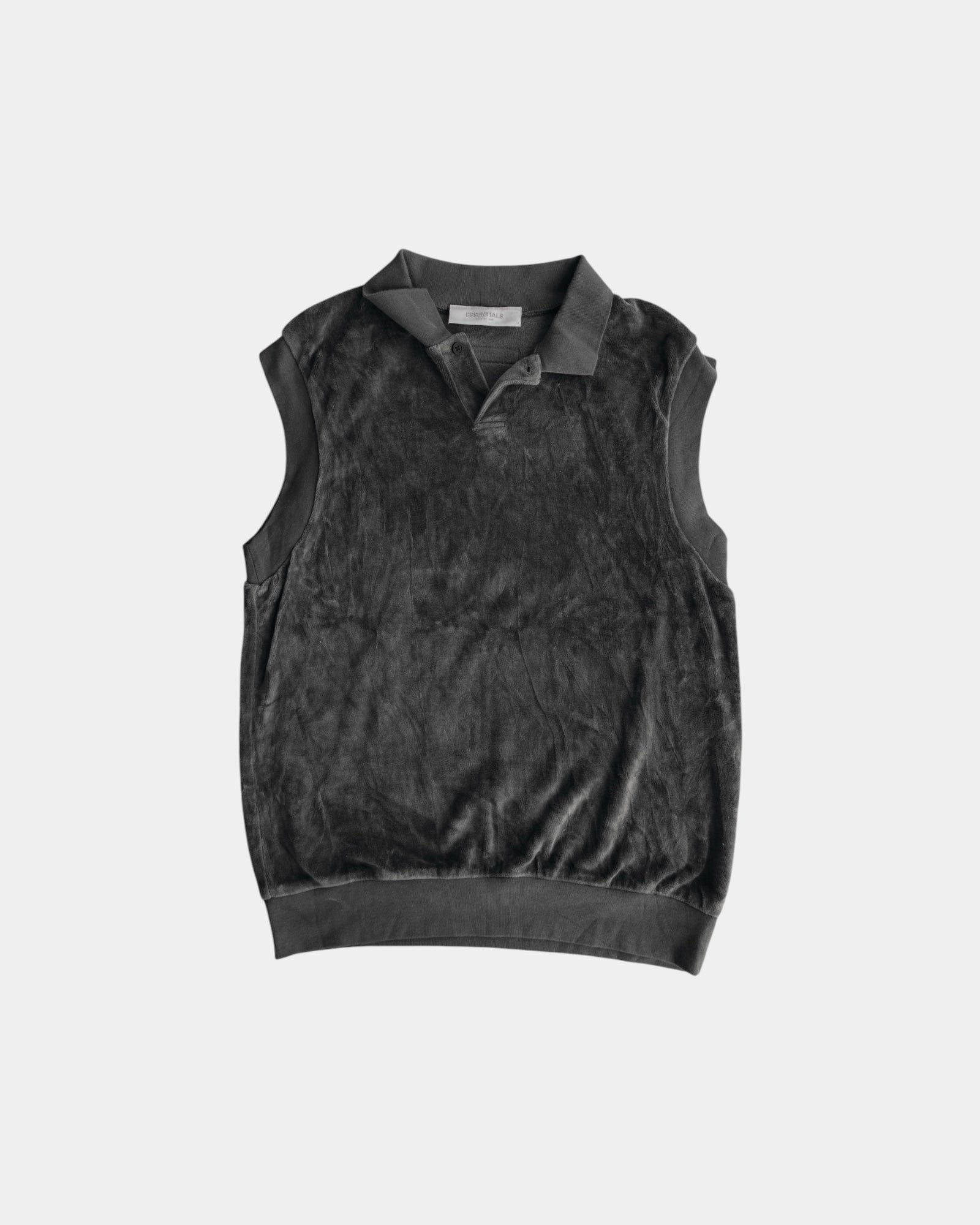 (M) ESSENTIALS FEAR OF GOD FLEECE VEST