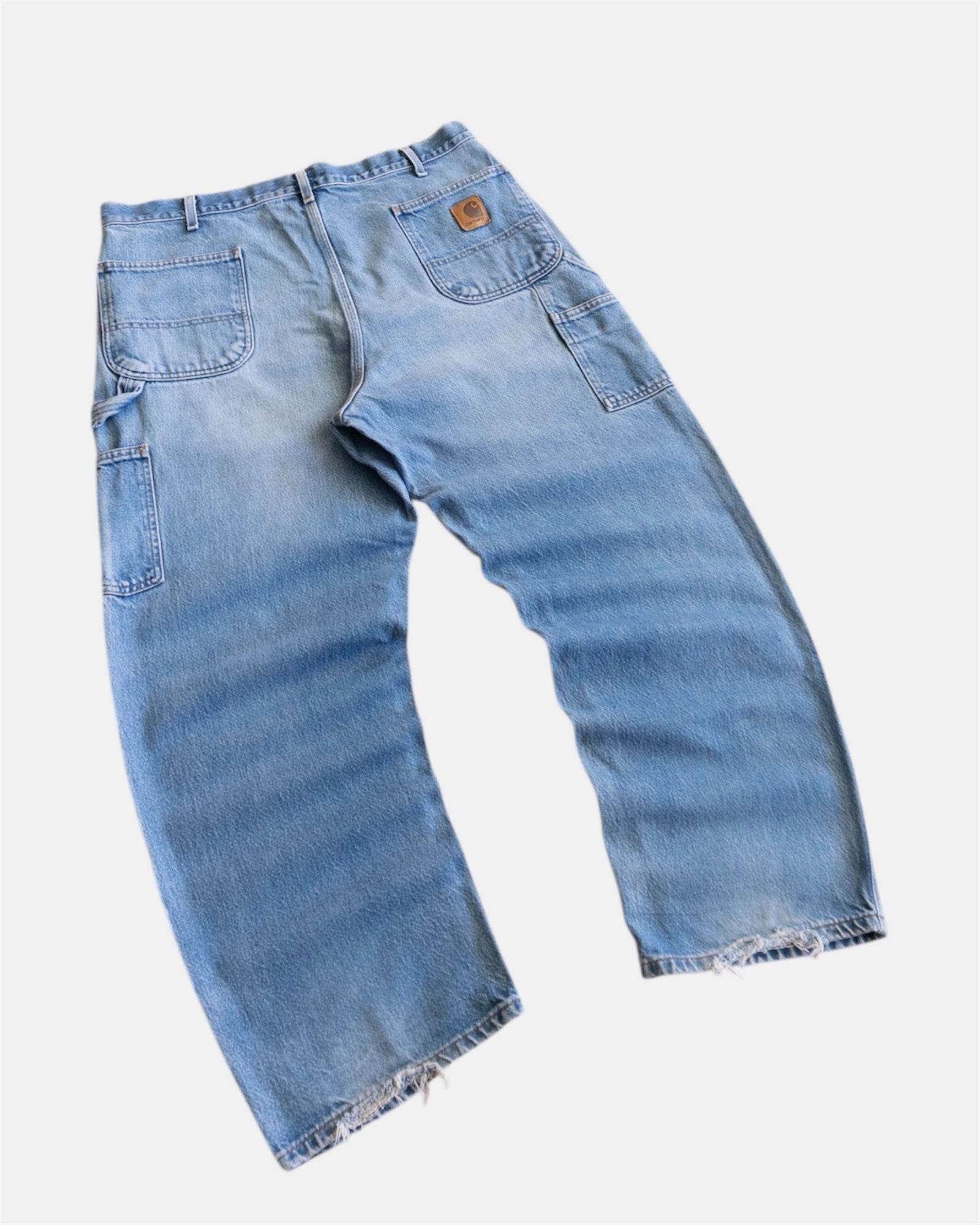 VINTAGE CARHARTT BAGGY DENIM PANTS - 36x32