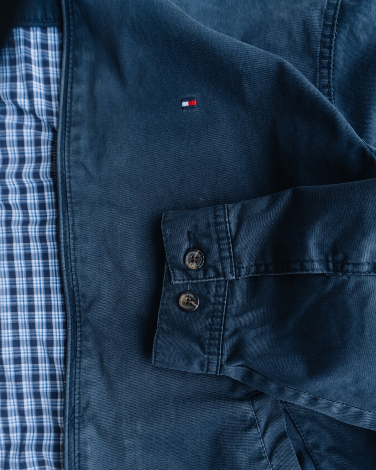 (L) VINTAGE TOMMY HILFIGER HARRINGTON JACKET