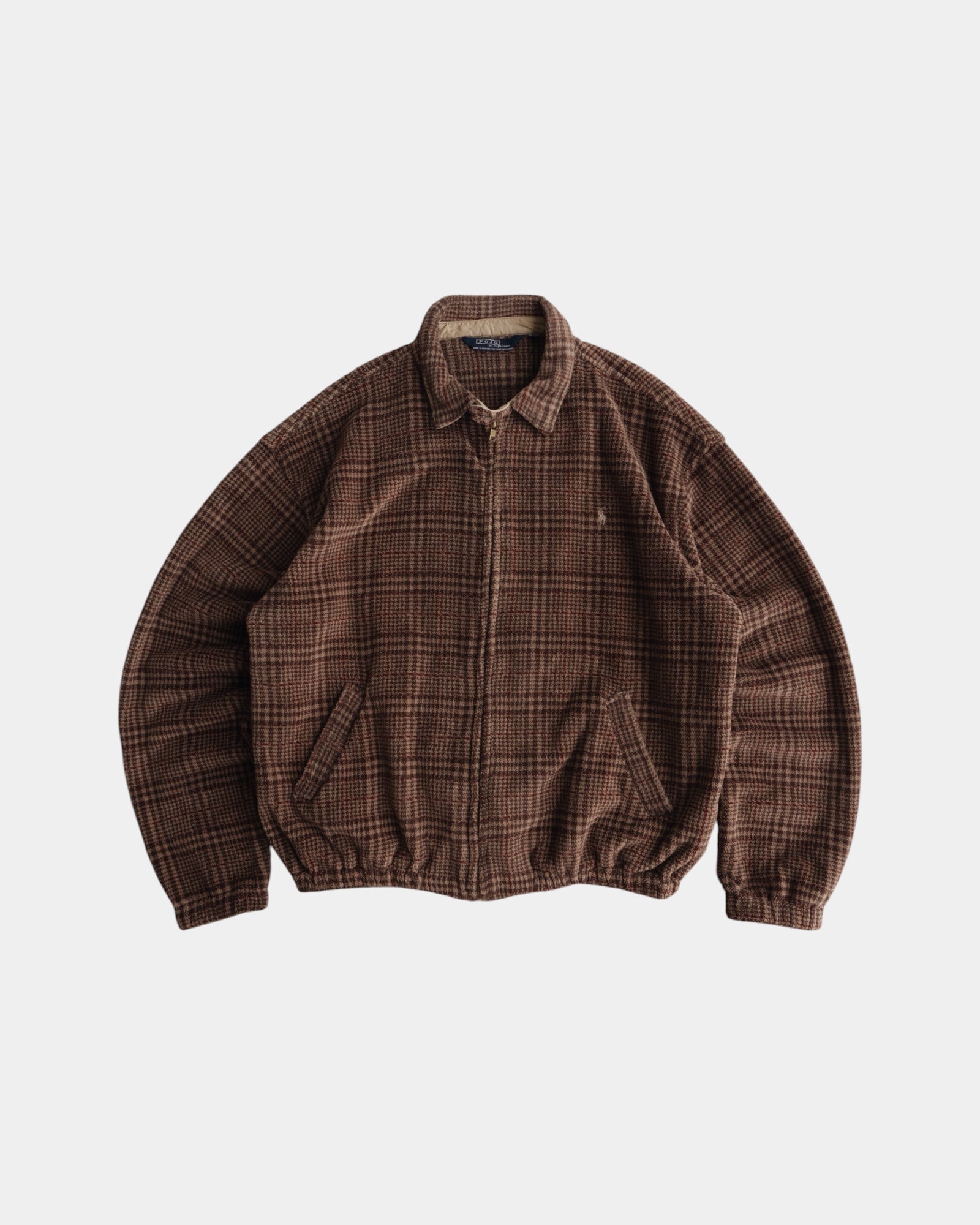 (BOXY L) 90’S VINTAGE POLO RALPH LAUREN HOUNDSTOOTH JACKET