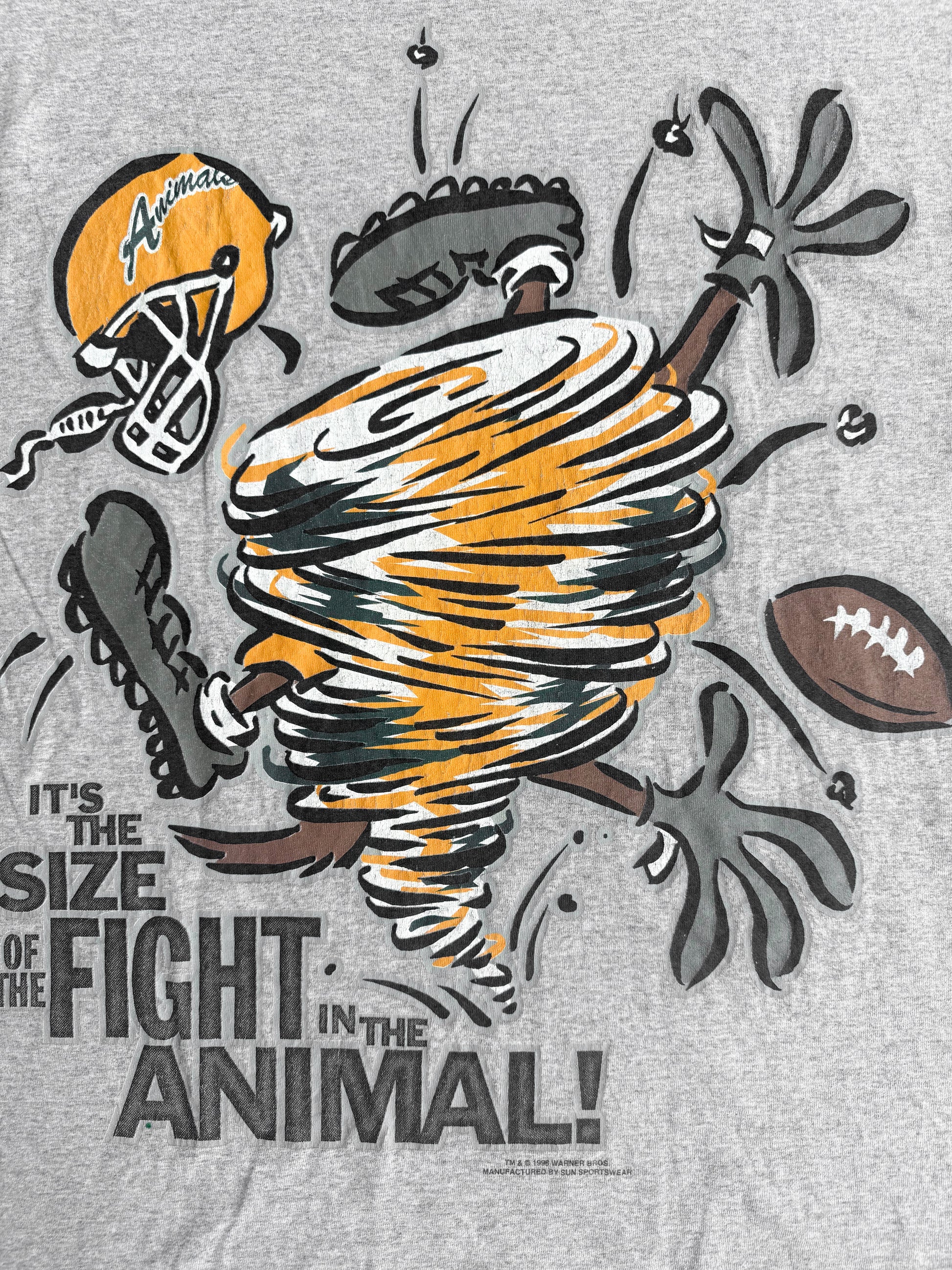 (L) 90’S VINTAGE TAZ FIGHT TANK TOP