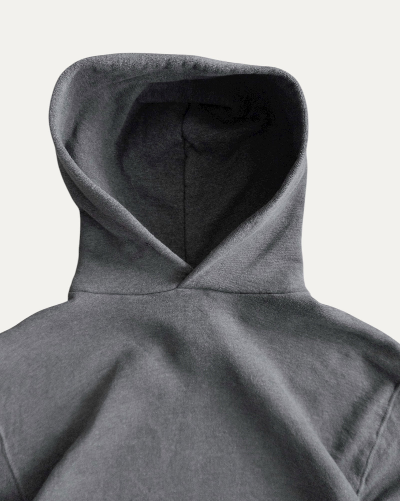 (M) 90’S VINTAGE RUSSELL MADE IN USA GRAY BLANK HOODIE