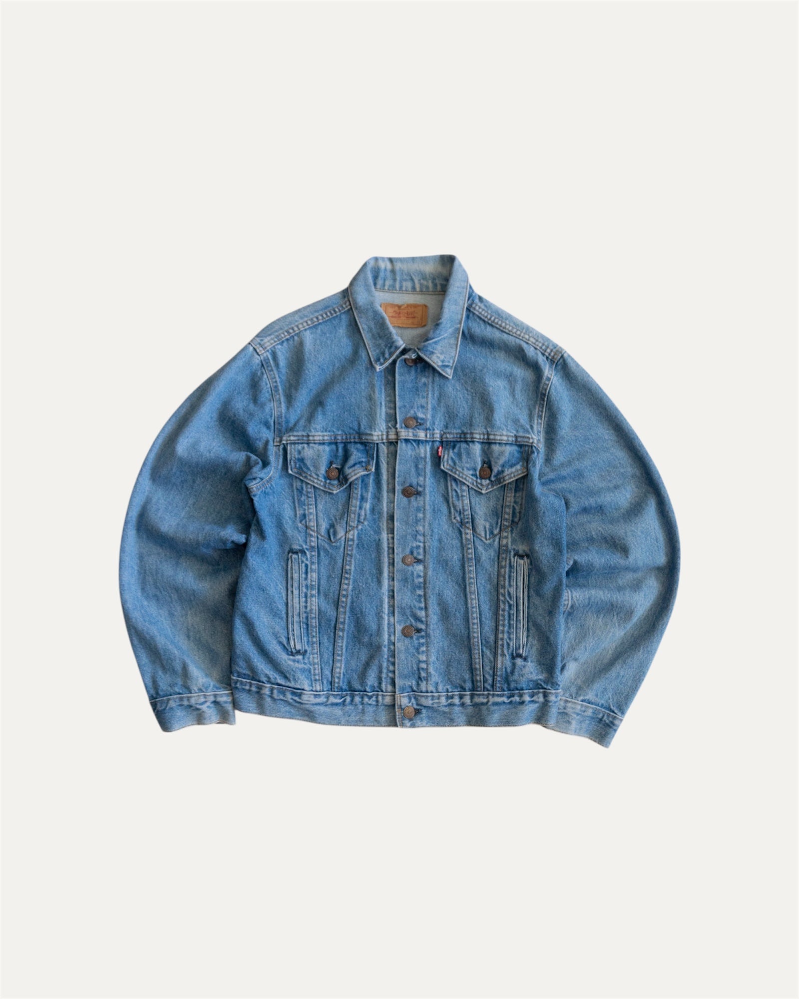 (M) 1980’S VINTAGE LEVIS DENIM TRUCKER JACKET