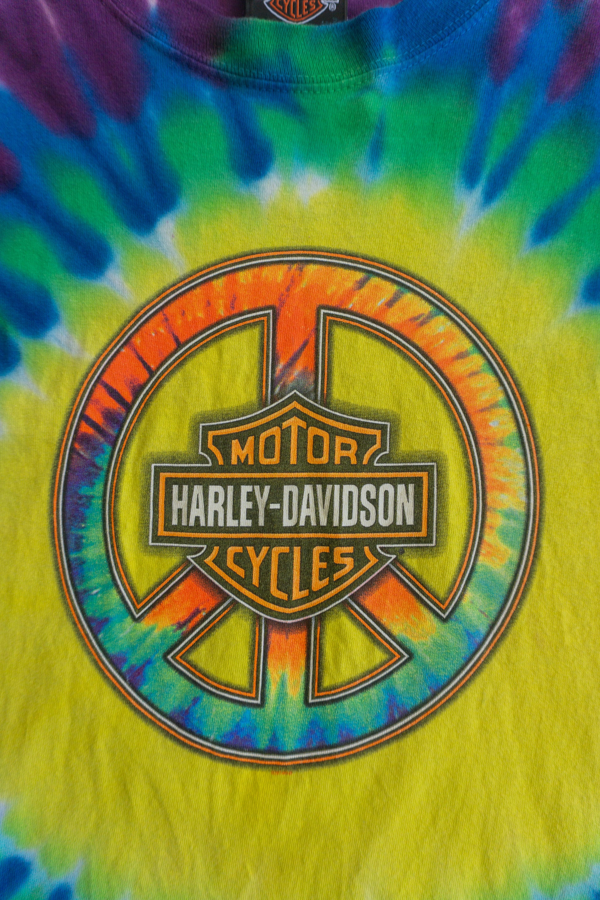 (M) HARLEY DAVIDSON WOODSTOCK TIE DYE TEE