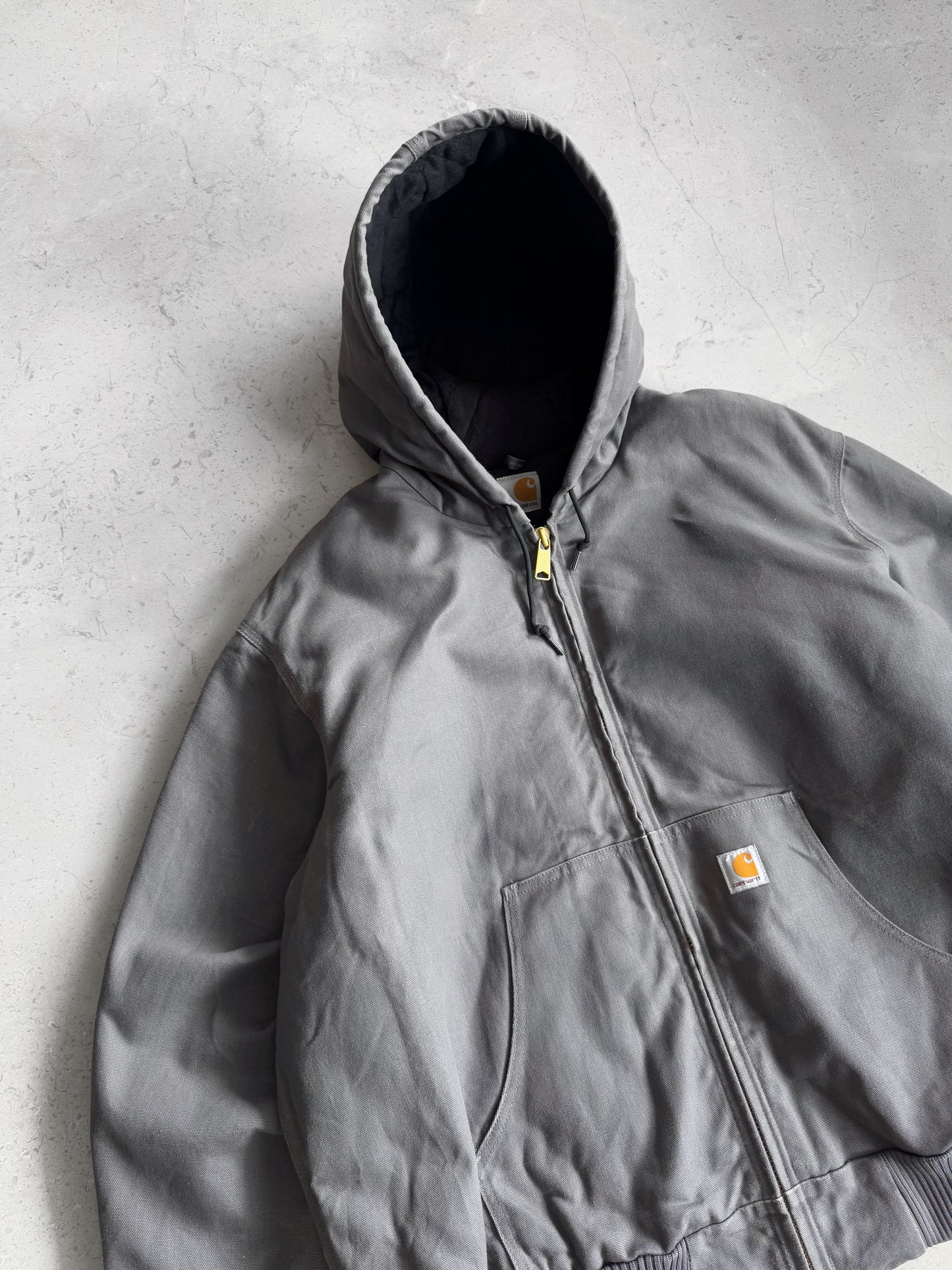 (XL) VINTAGE CARHARTT GRAY ACTIVE JACKET